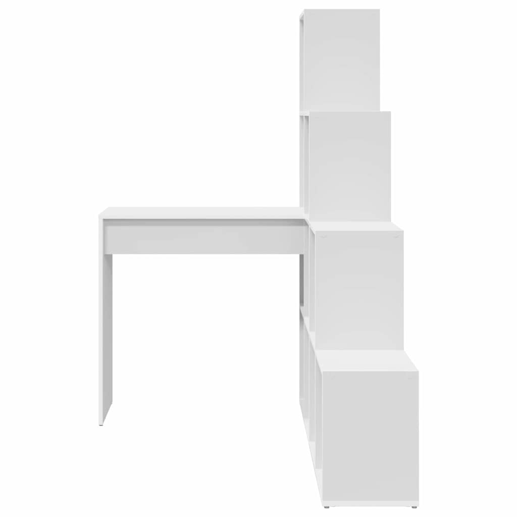 Corner Desk White 101,5 x 149,5 x 149,5 cm Engineered Wood