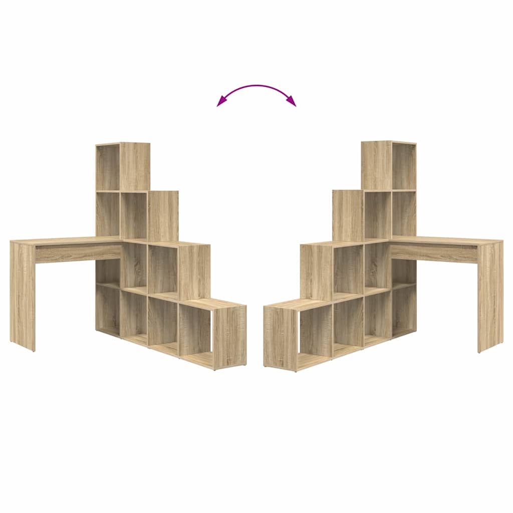 Corner Desk Sonoma Oak 101,5 x 149,5 x 149,5 cm Engineered Wood