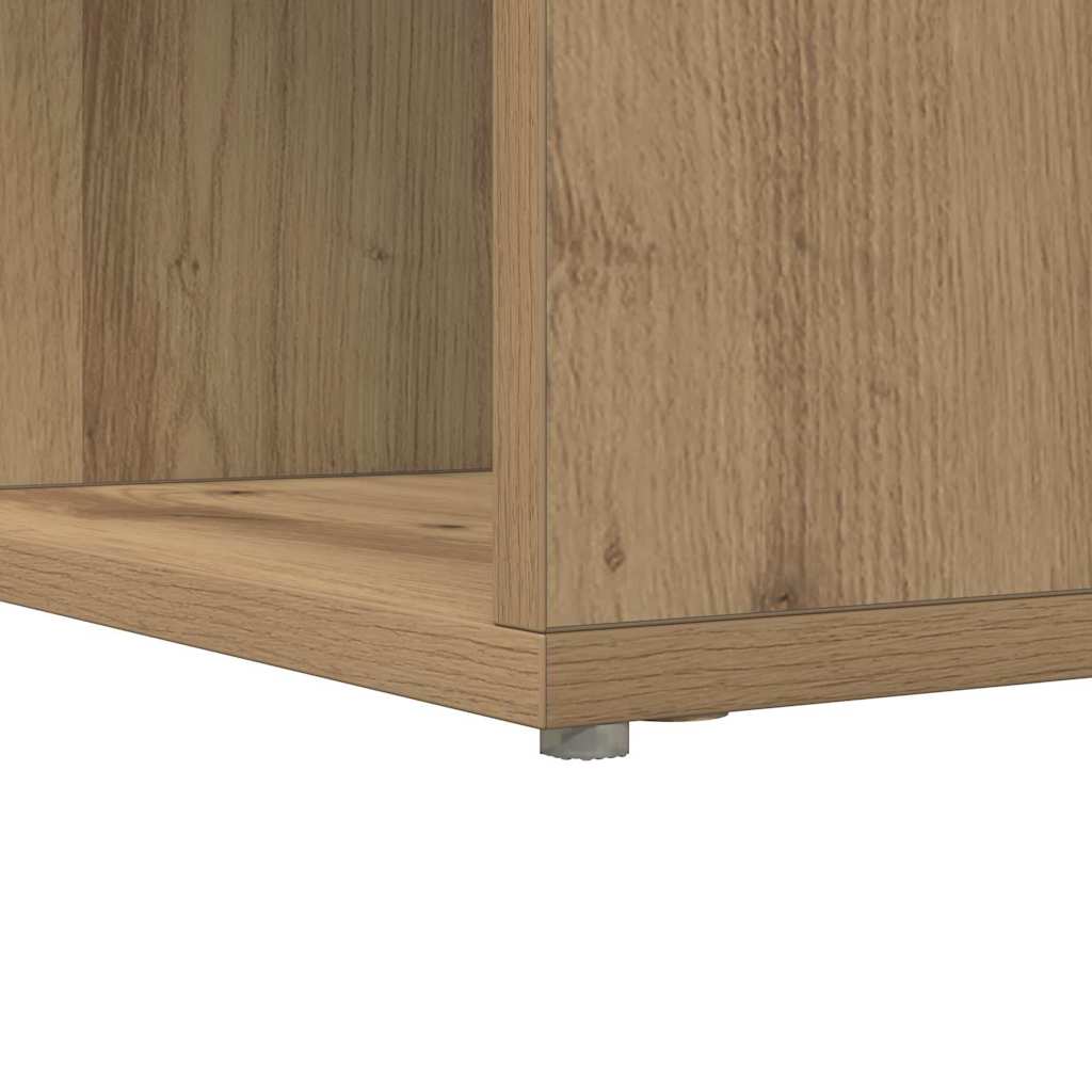 Corner Desk with Shelf Artisan Oak 101,5 x 149,5 x 149,5 cm