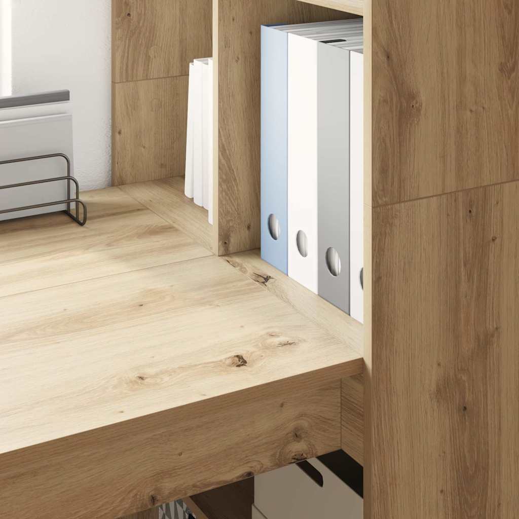 Desk Artisan Oak Engineered Wood 122 x 67 x 145 cm