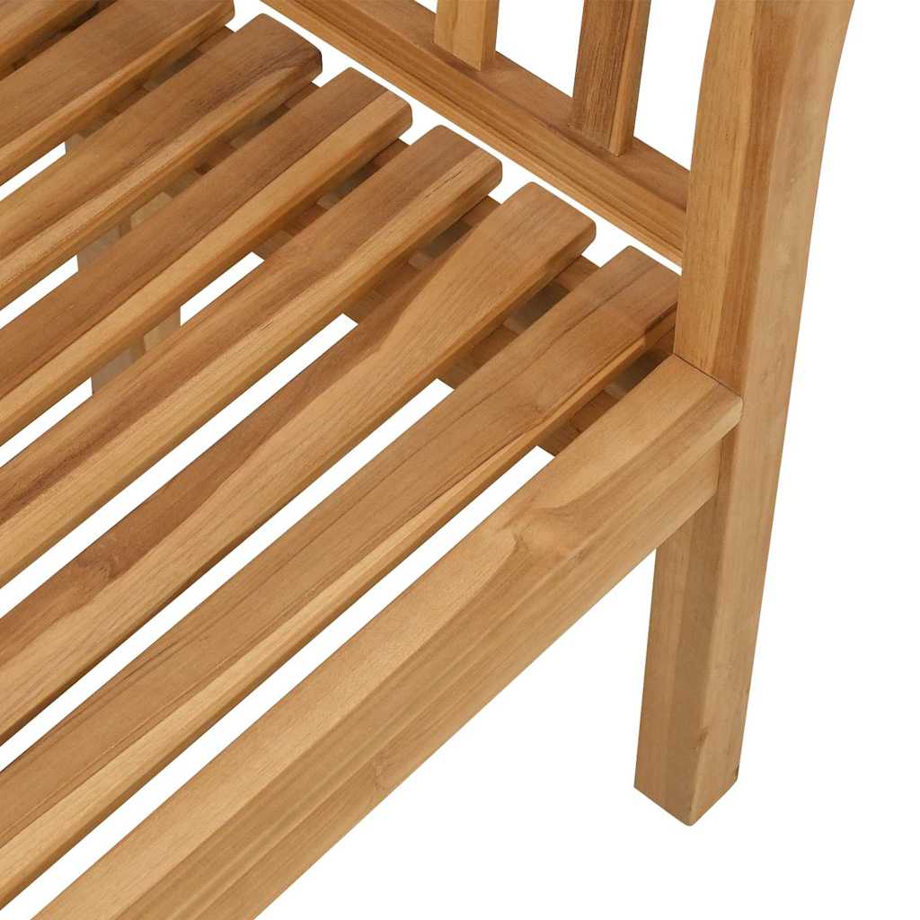 Bench Brown 120 x 53,5 x 85 cm Solid Teak wood