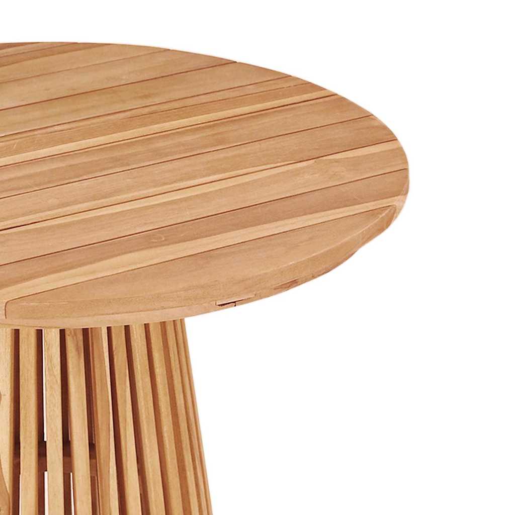 Side Table Brown 70 x 70 x 75 cm Solid Teak Wood