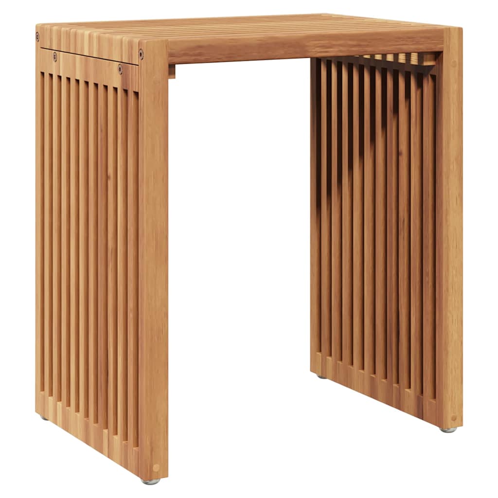 Garden Side Table 3 pcs Brown 33 x 44,5 x 51 cm Solid Teak Wood