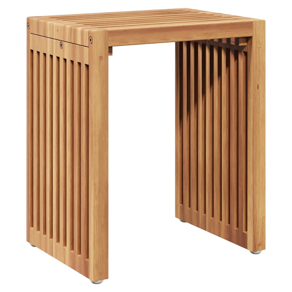 Garden Side Table 3 pcs Brown 33 x 44,5 x 51 cm Solid Teak Wood