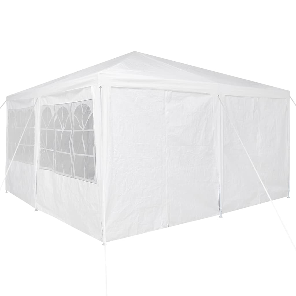 Party Tent White 400 x 400 x 266 cm Polyethylene