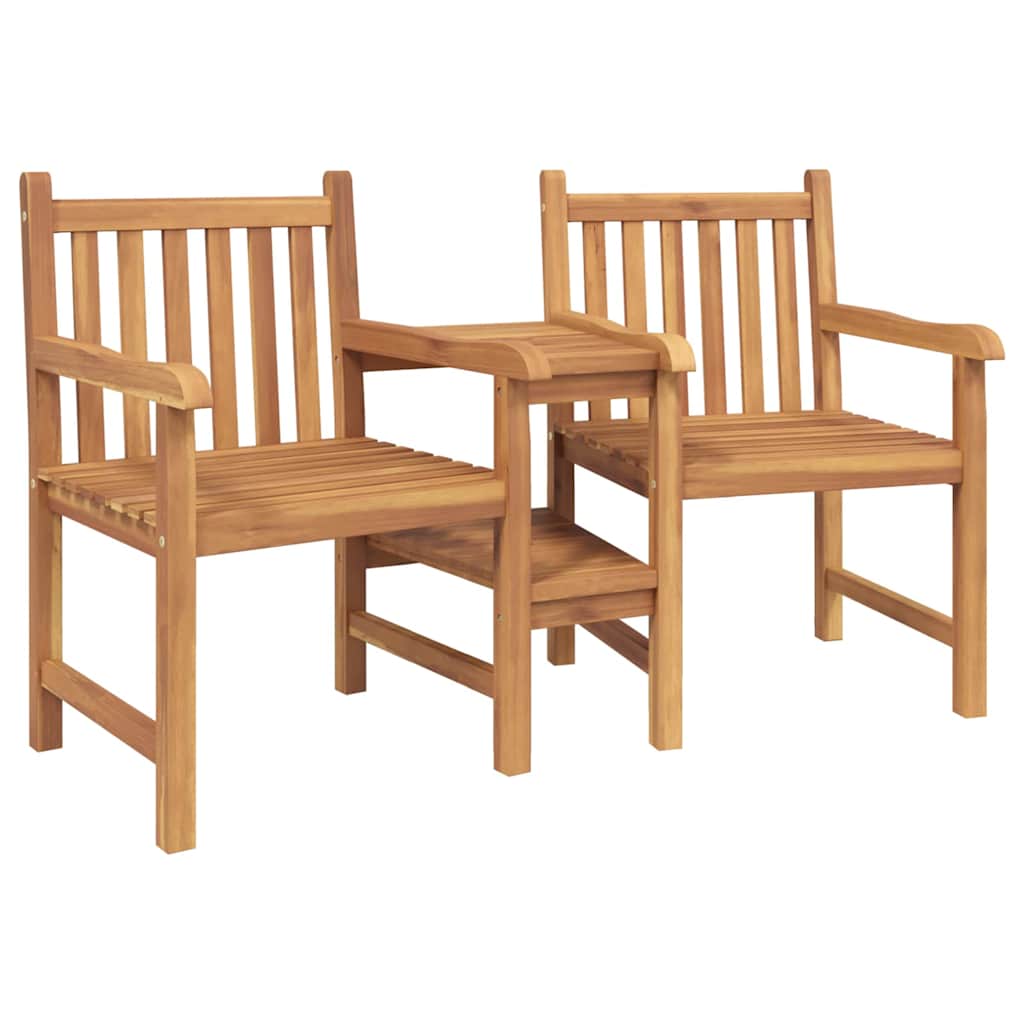 Chair Brown 152 x 63 x 89 cm Solid Teak Wood