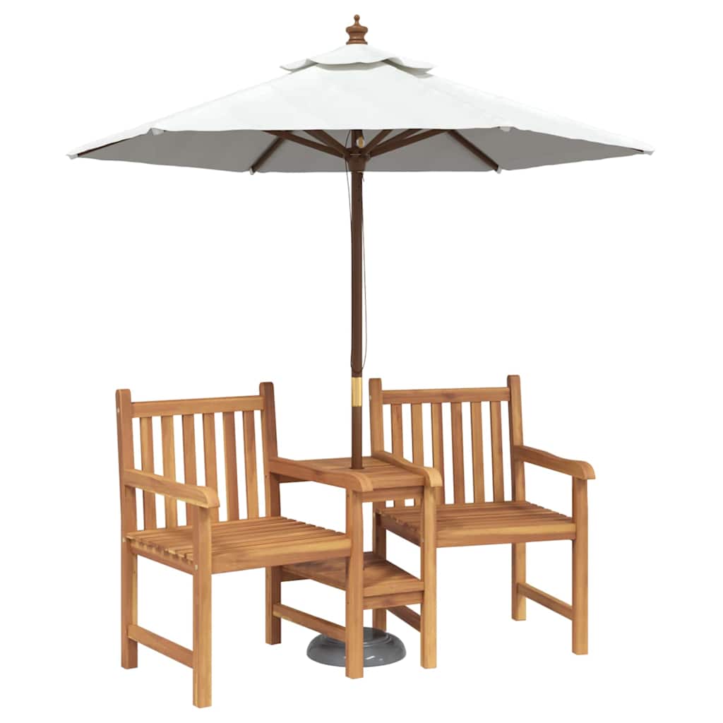Garden Outdoor Chairs 152 x 63 x 89 cm Solid Teak Wood