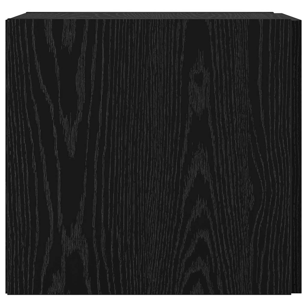 Wall-Mounted Cabinet Black Oak 30 x 42.5 x 39.5 cm
