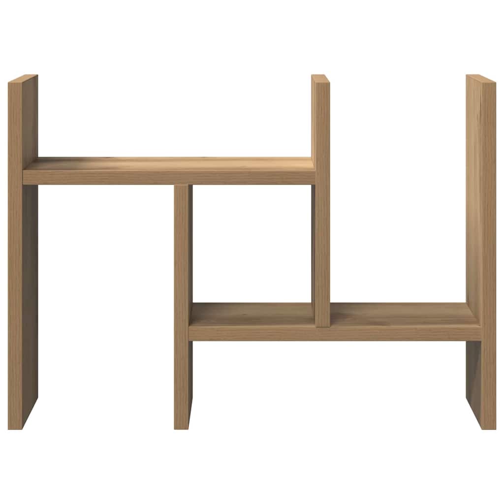 Desk Organiser Artisan Oak 50 x 15,5 x 35,5 cm Engineered Wood