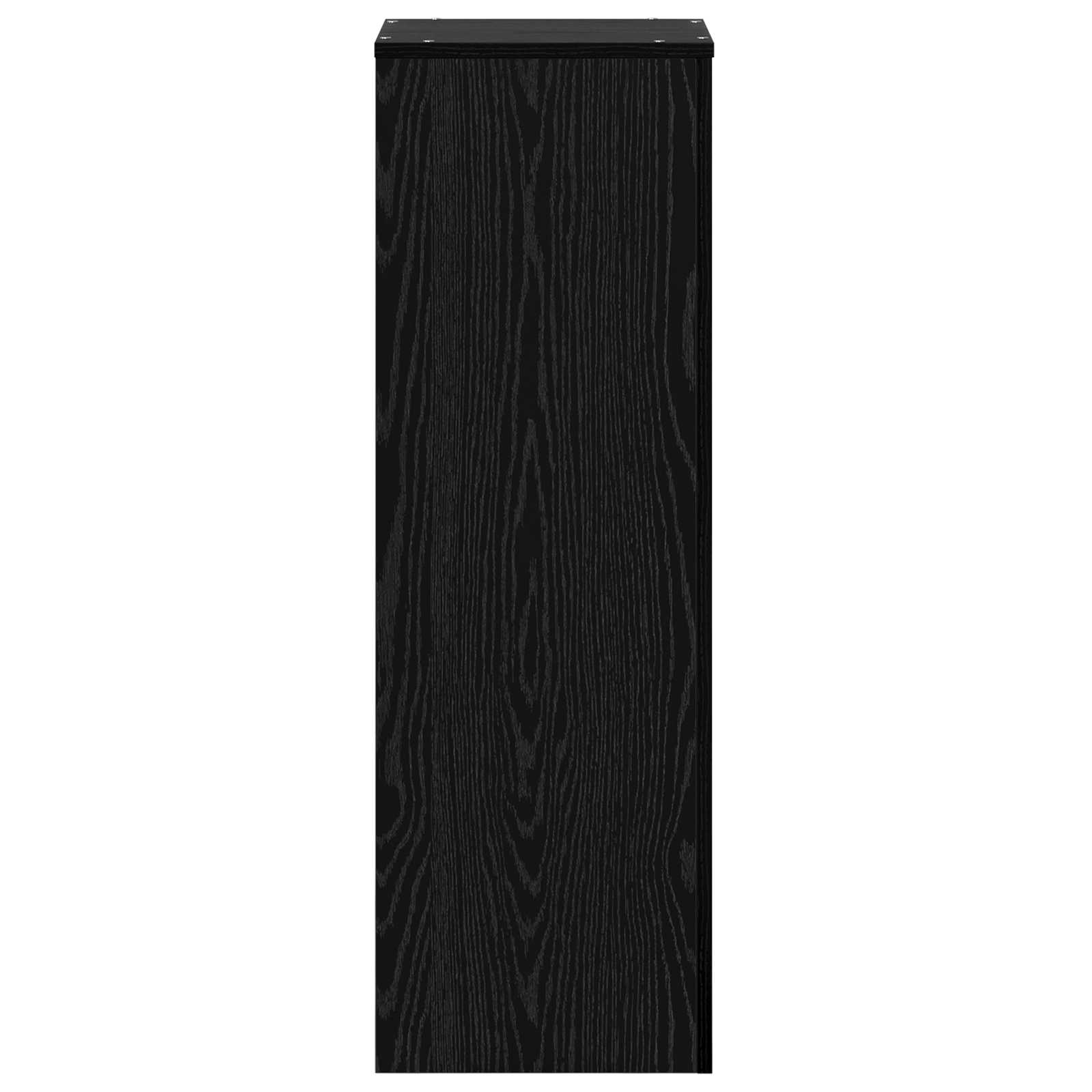 Plant Stand Black Oak 33 x 33 x 100 cm Engineered wood