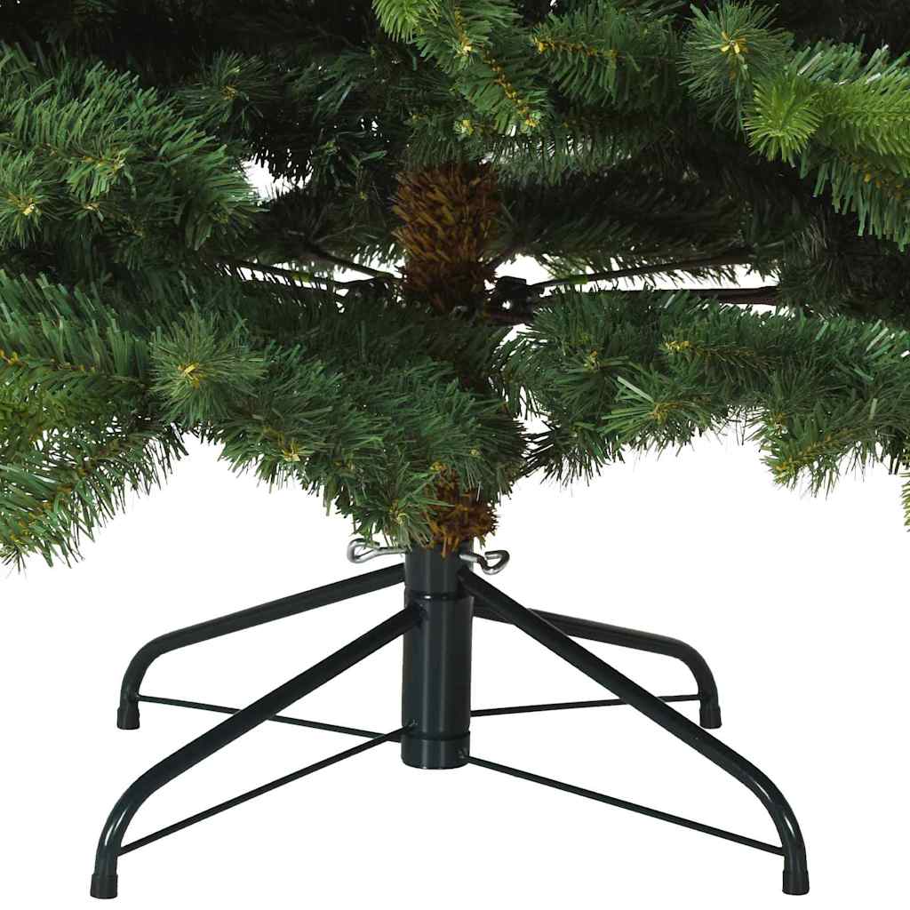 Artificial Christmas Tree with 300 LEDs Green 180 cm PE and PVC