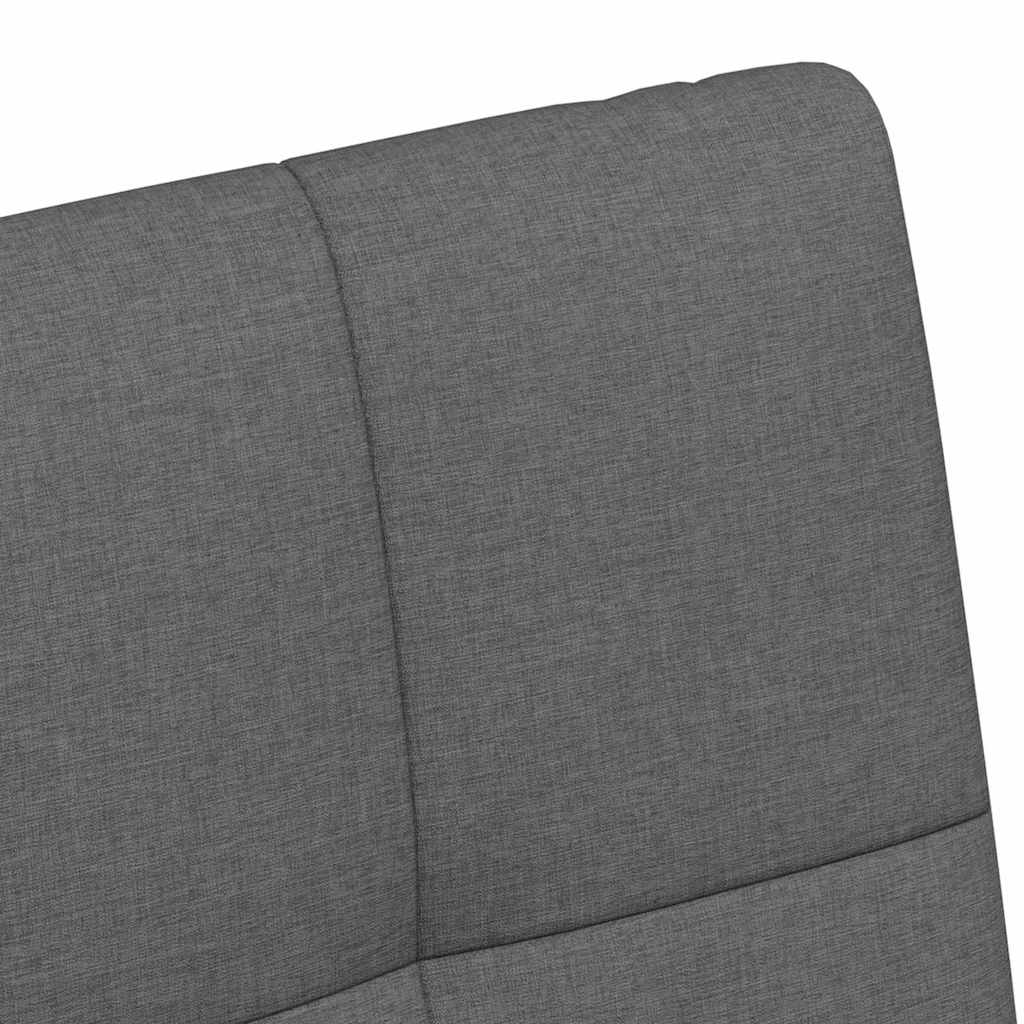 Dining Chairs with Wheels 2 pcs Dark grey 58 x 65 x 94 cm