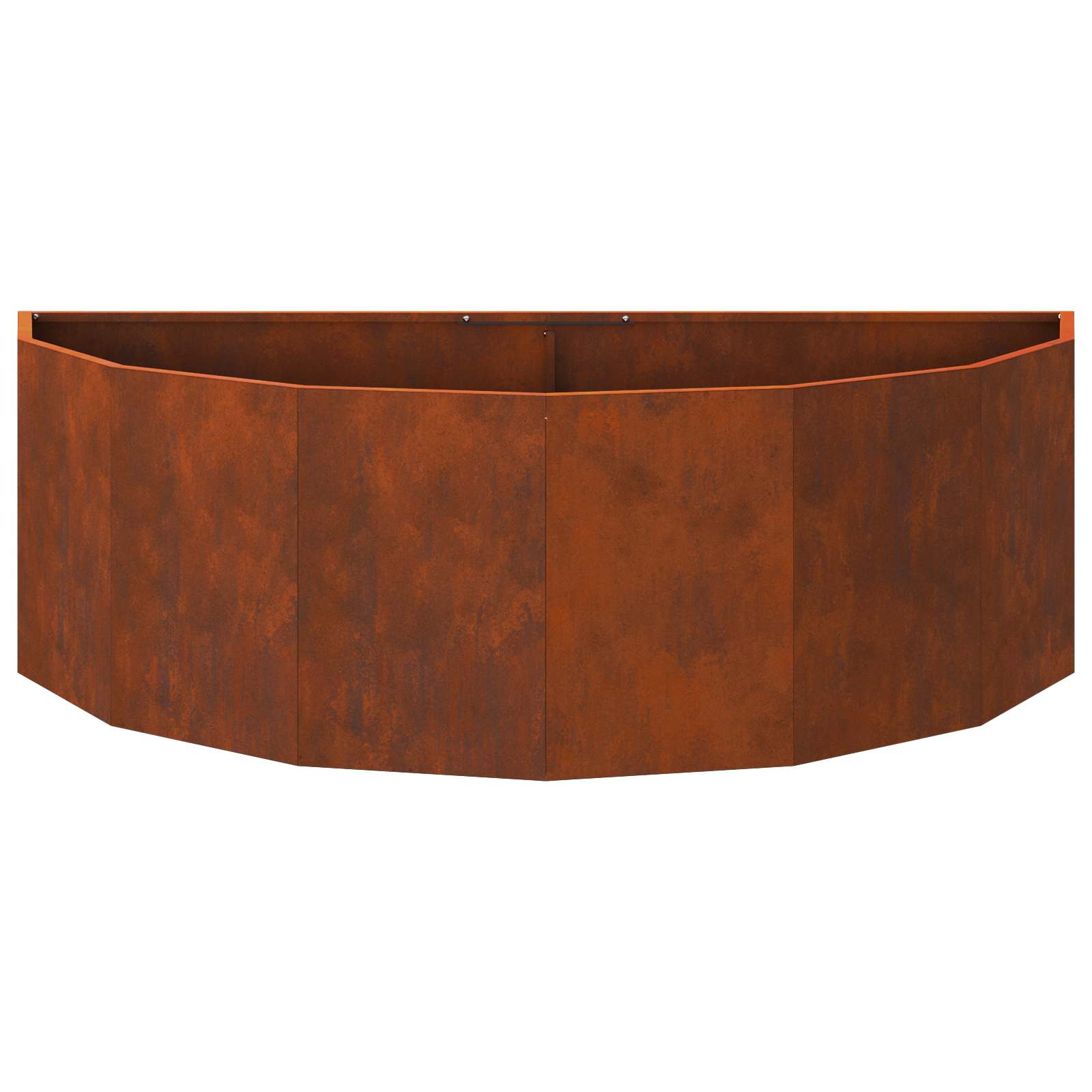 Planter Rusty 120 x 60 x 35 cm Weathering Steel