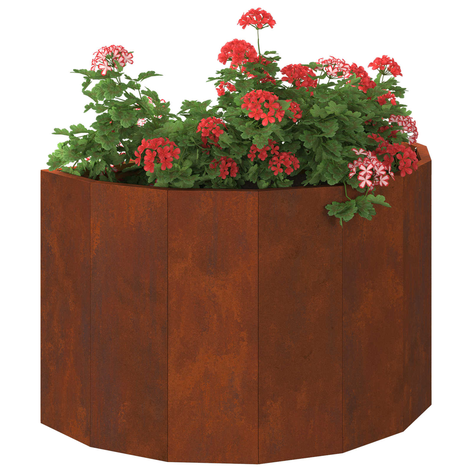 Planter Rusty 60 x 30 x 35 cm Weathering Steel