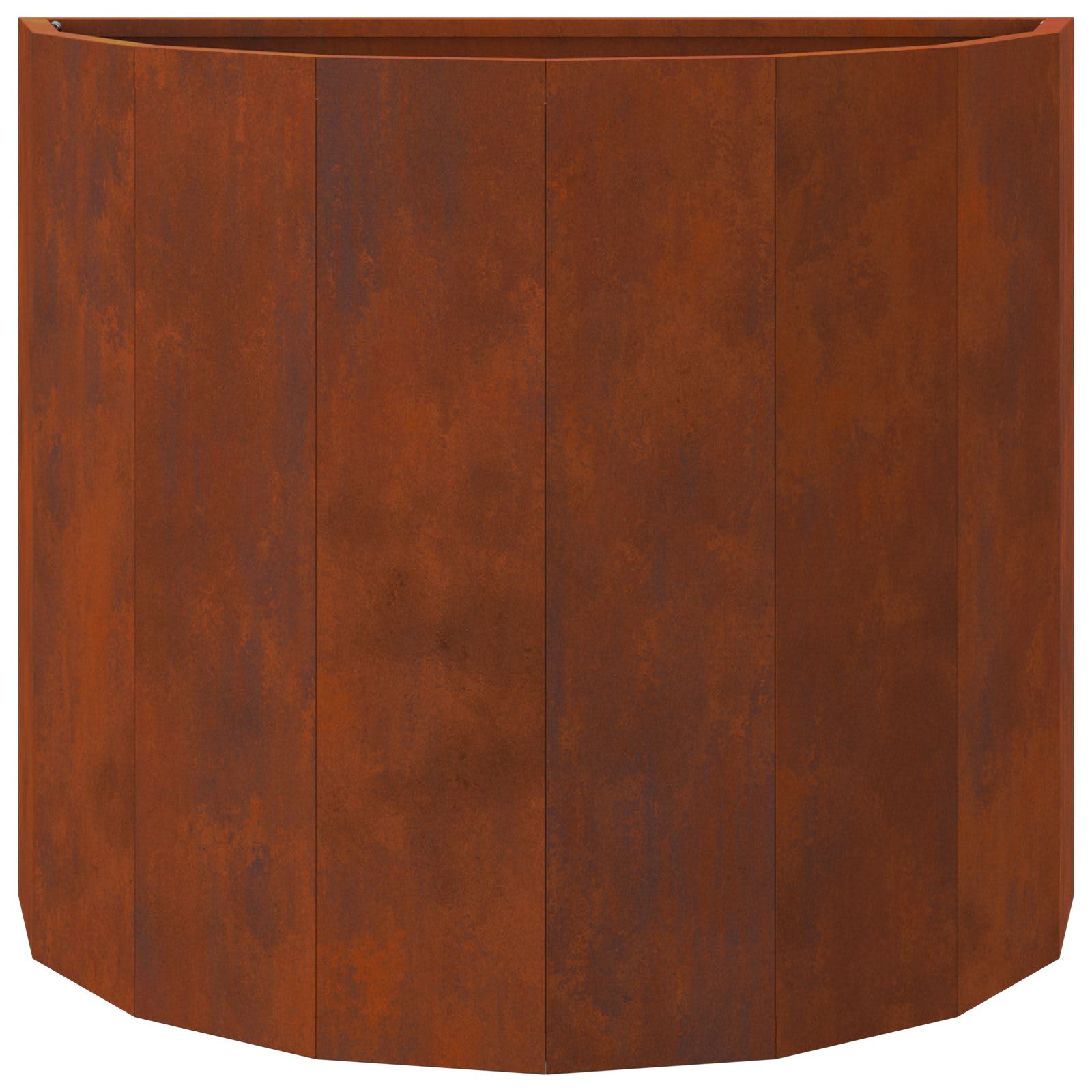 Planter Rusty 60 x 30 x 50 cm Weathering Steel