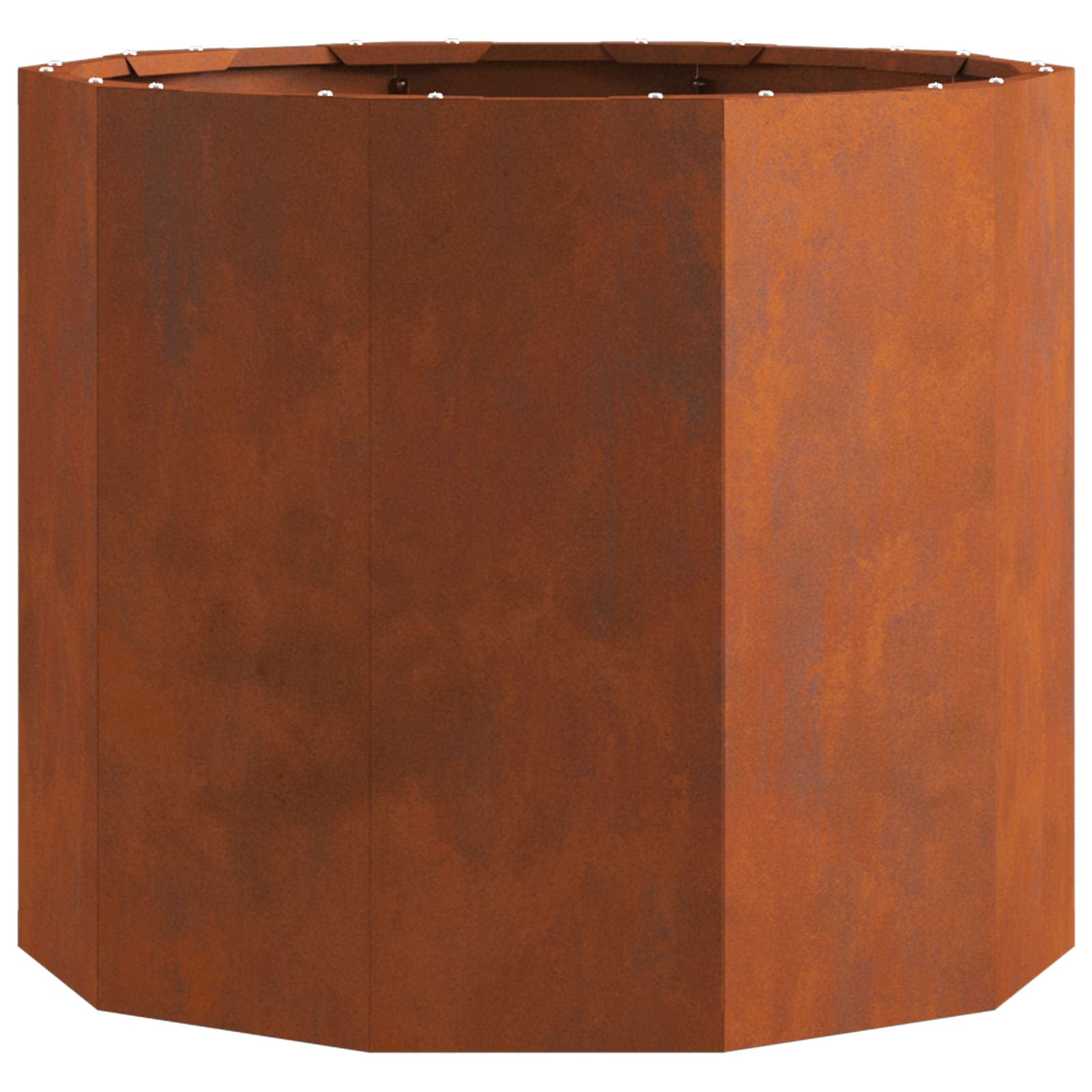 Planter Rusty 60 x 60 x 50 cm Weathering Steel