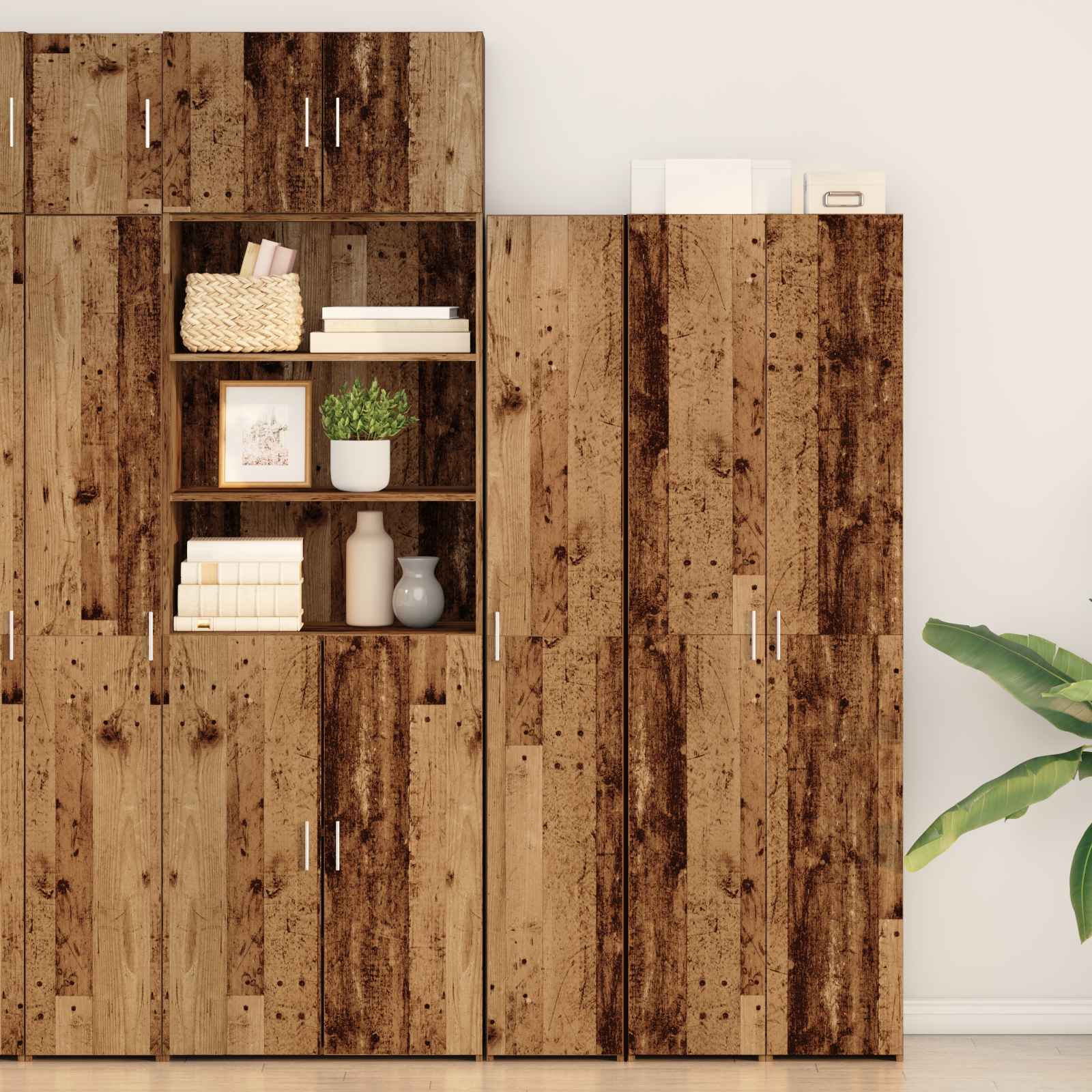 Highboard Old Wood 30 x 42,5 x 185 cm