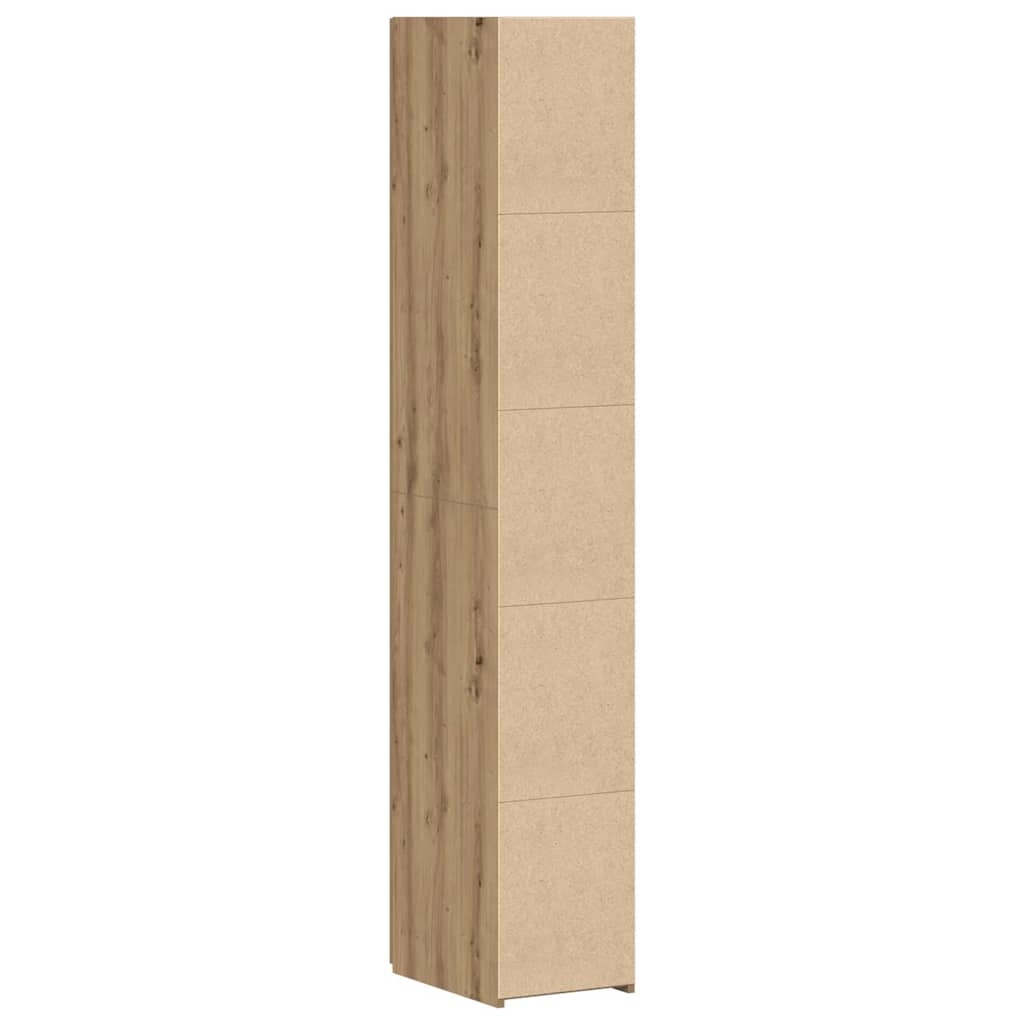 Highboard 2 pcs Artisan Oak 30 x 42,5 x 185 cm