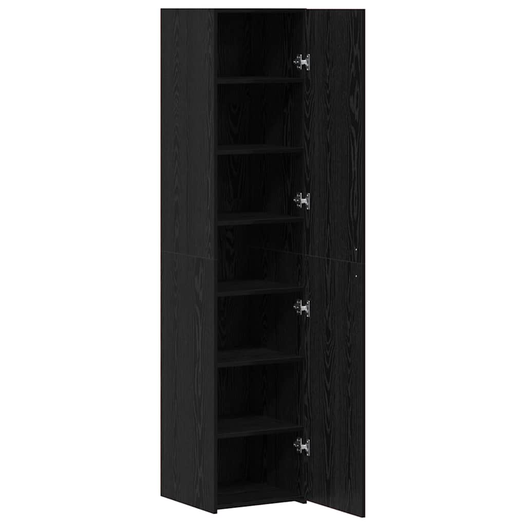 Highboard Black Oak 40 x 42,5 x 185 cm
