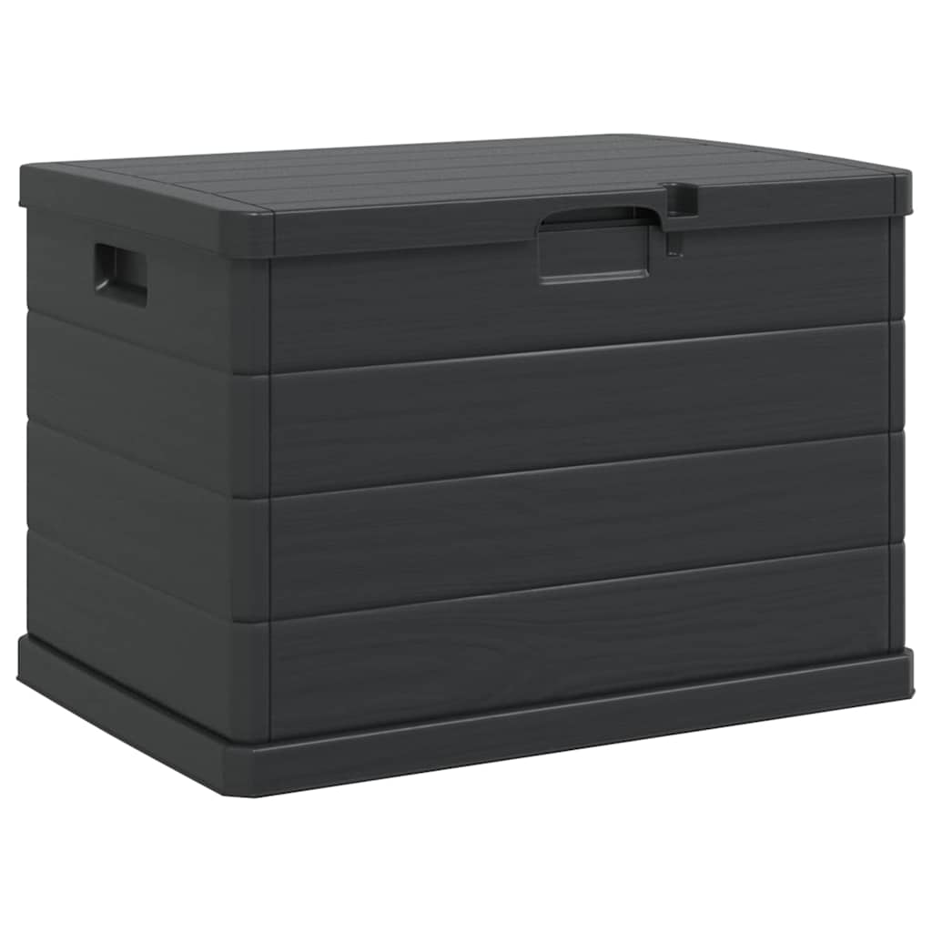 Garden Storage Box Anthracite 77,5 x 54,5 x 53 cm Plastic