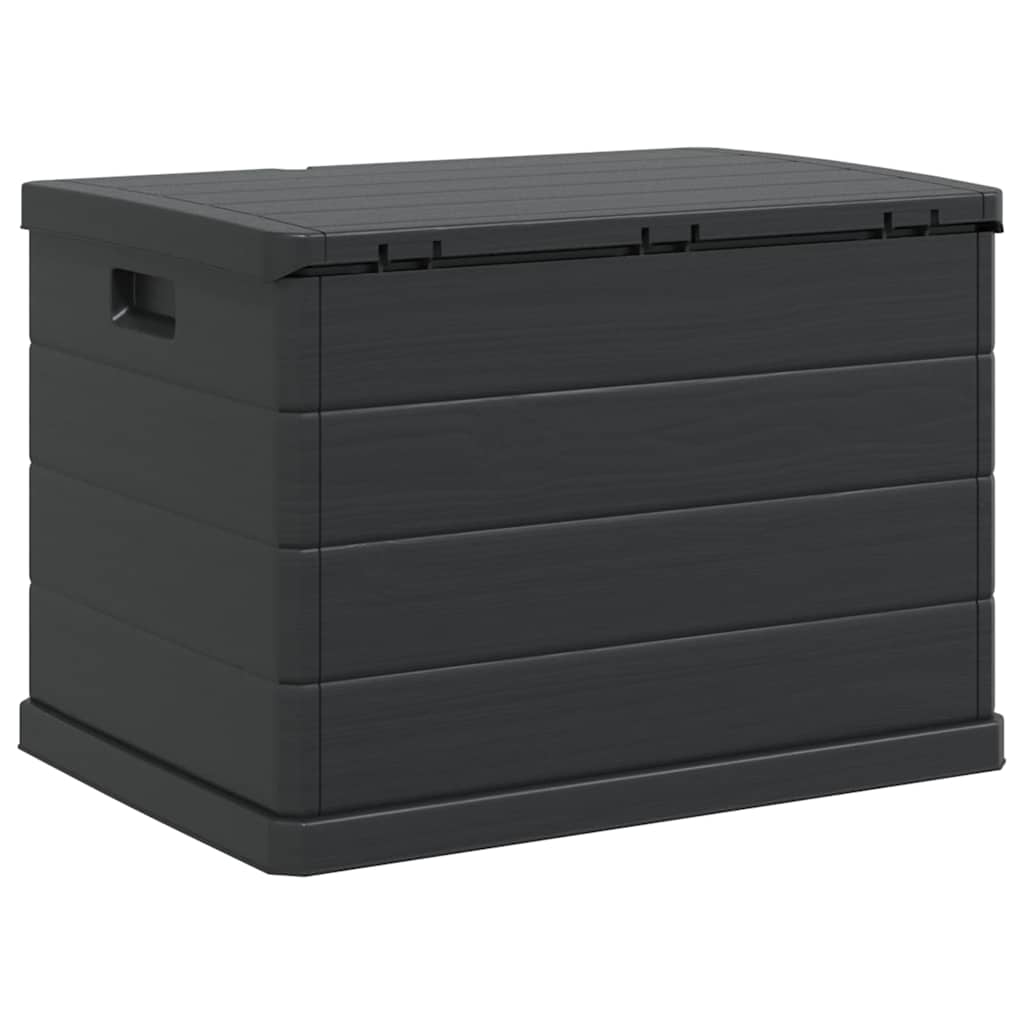 Garden Storage Box Anthracite 77,5 x 54,5 x 53 cm Plastic