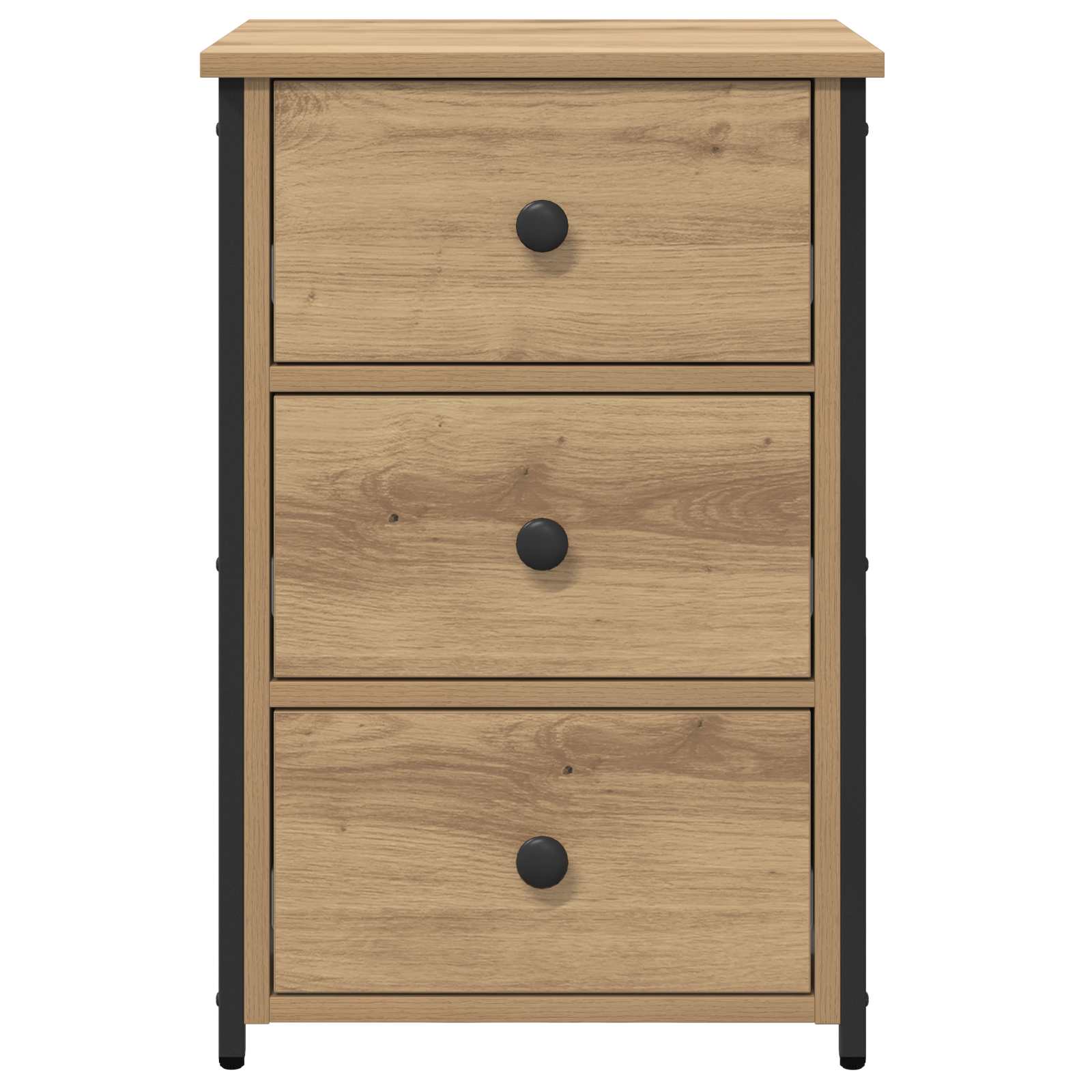 Bedside Cabinet with Drawer 2 pcs Brown 40 x 36 x 60 cm