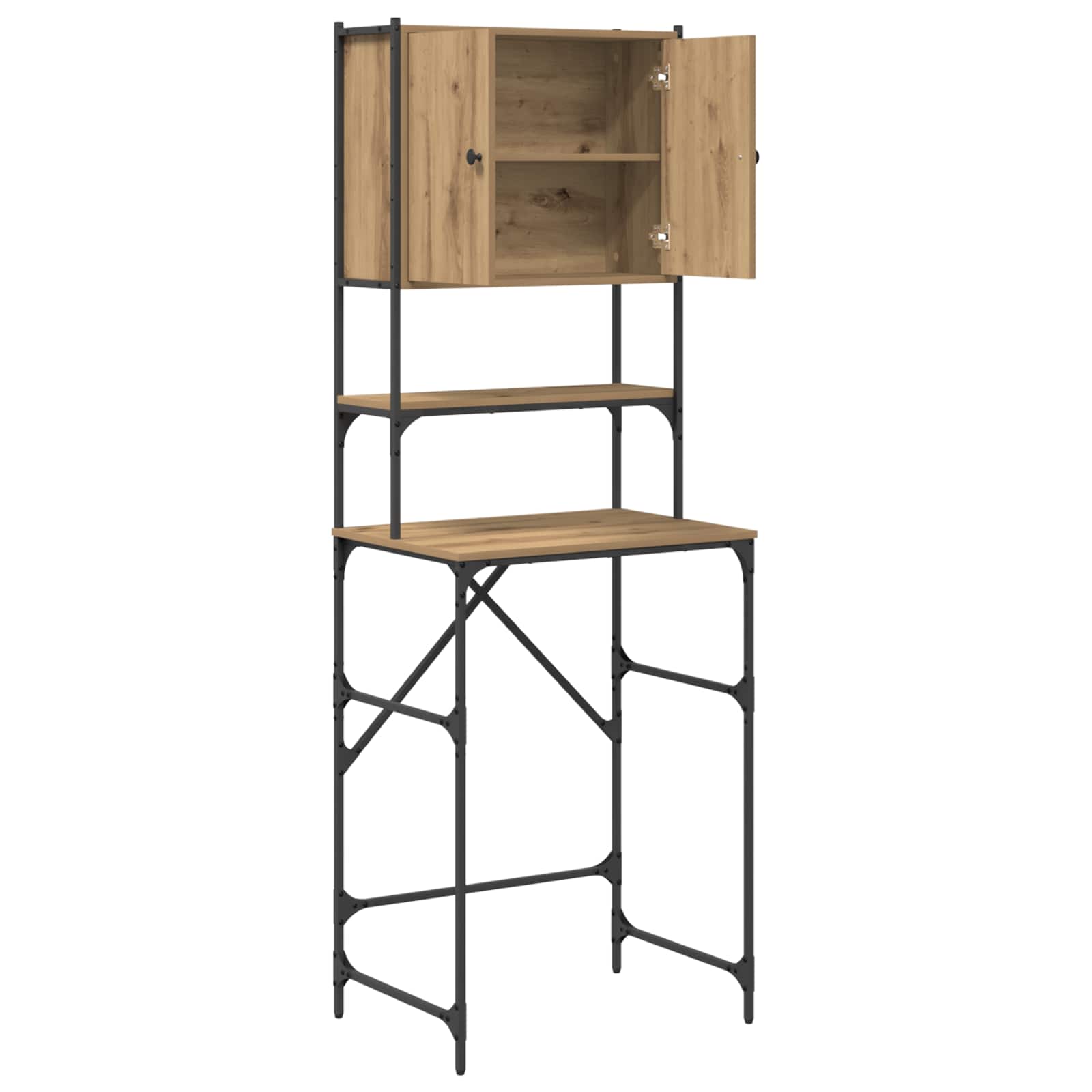 Washing Machine Cabinet Artisan Oak 68 x 48,5 x 194 cm