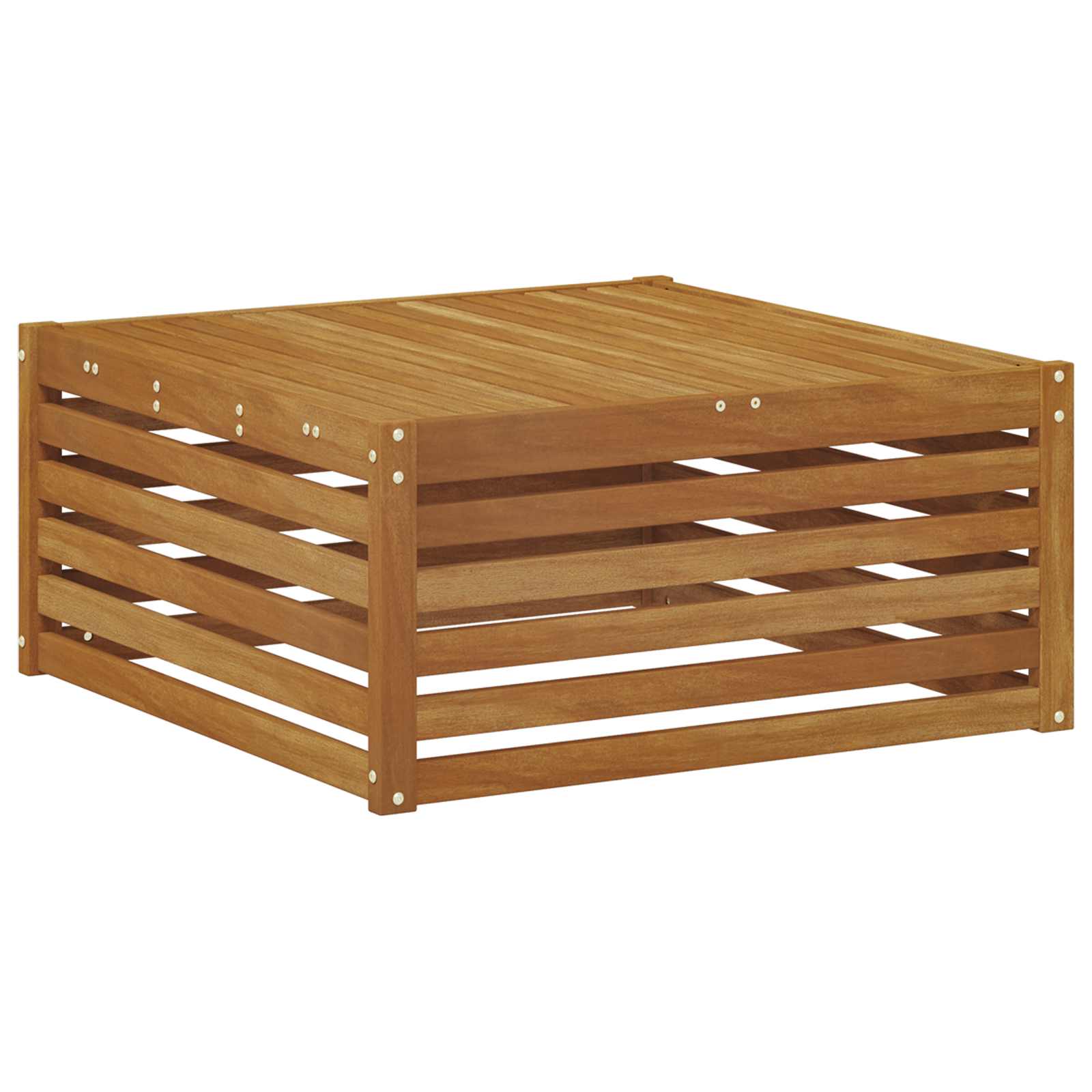 Outdoor Sofa Set with Cushion 8 pcs Natural and Anthracite