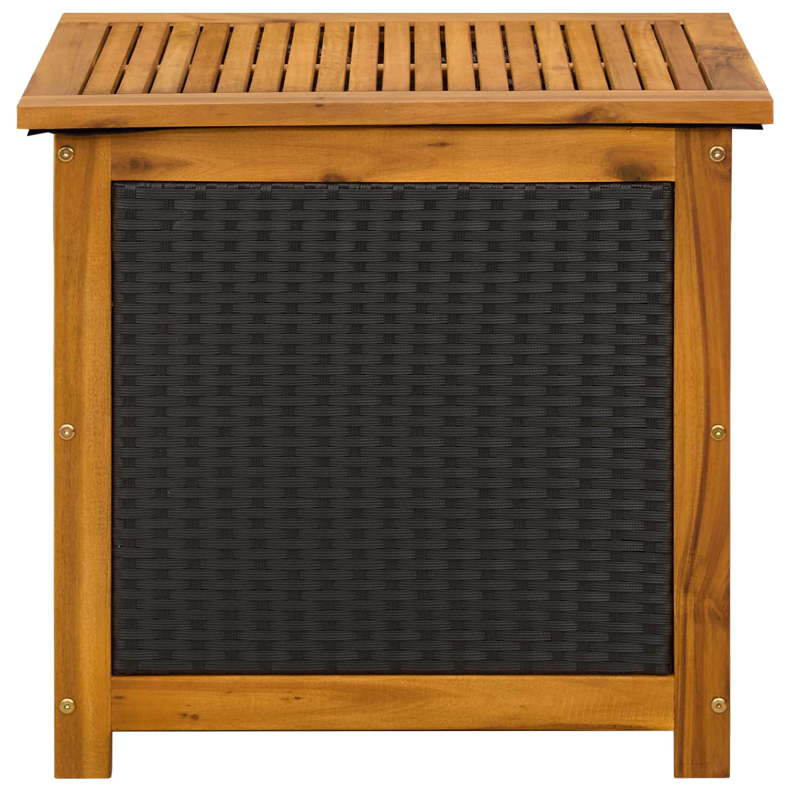 Garden Storage Box 185 L Solid Acacia Wood 60 x 50 x 56 cm