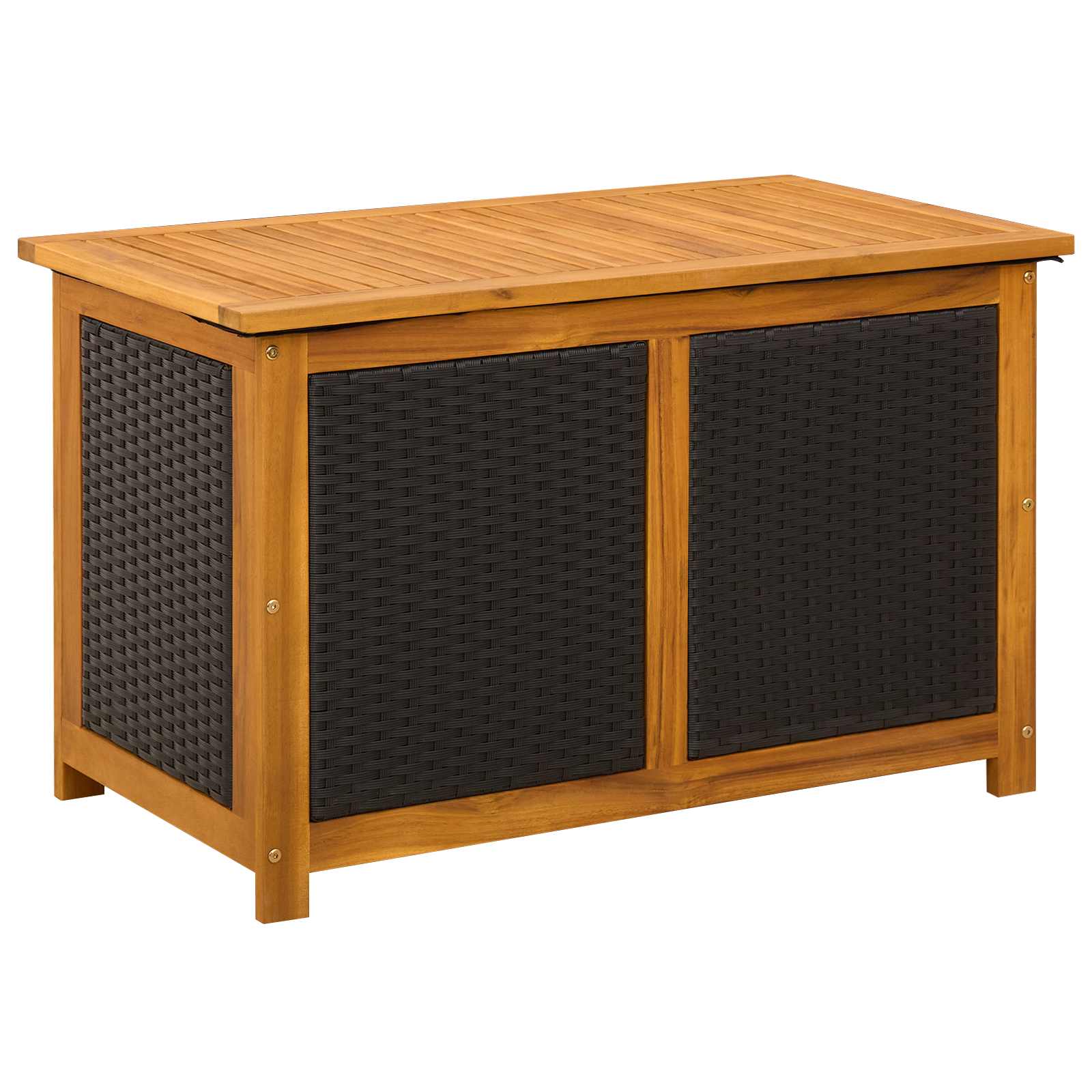 Garden Storage Box 185 L Solid Acacia Wood 90 x 50 x 56 cm