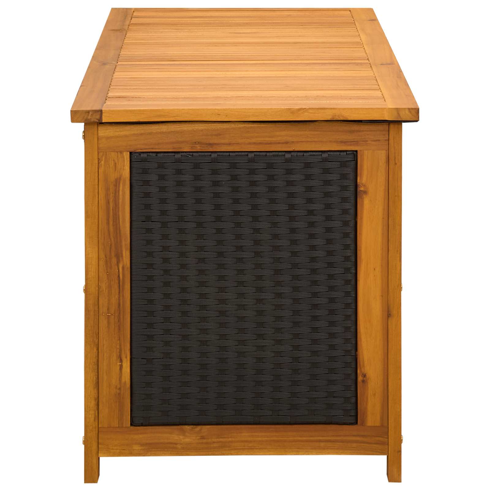 Garden Storage Box 185 L Solid Acacia Wood 113 x 50 x 56 cm