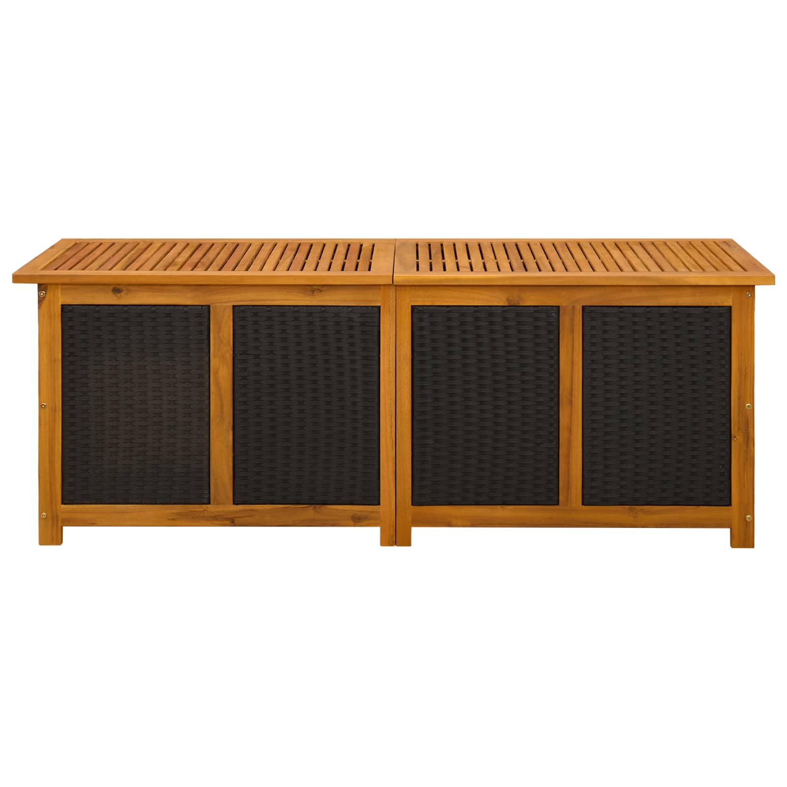 Garden Storage Box 243 L Solid Acacia Wood 150 x 50 x 56 cm