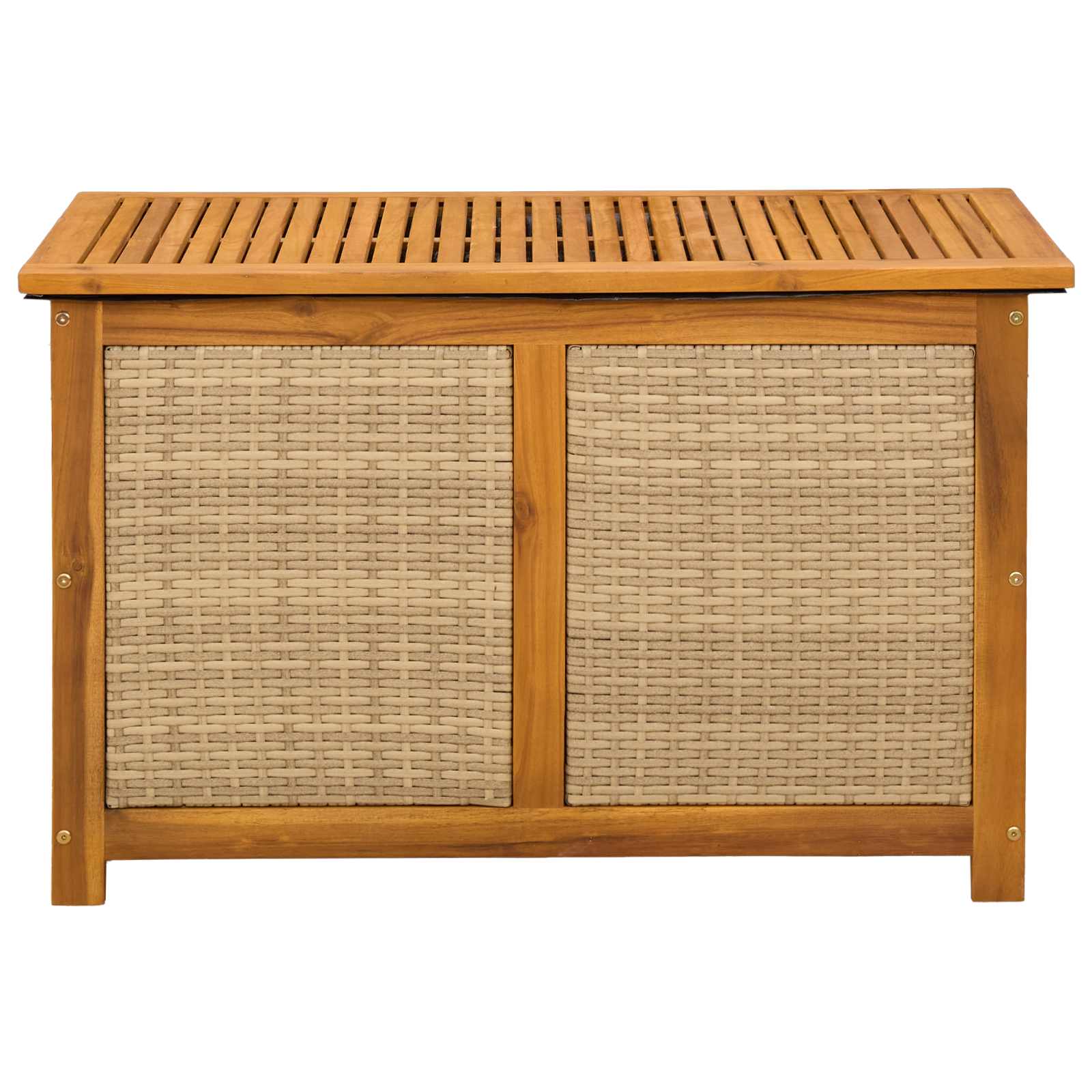 Garden Storage Box 185 L Solid Acacia Wood 90 x 50 x 56 cm