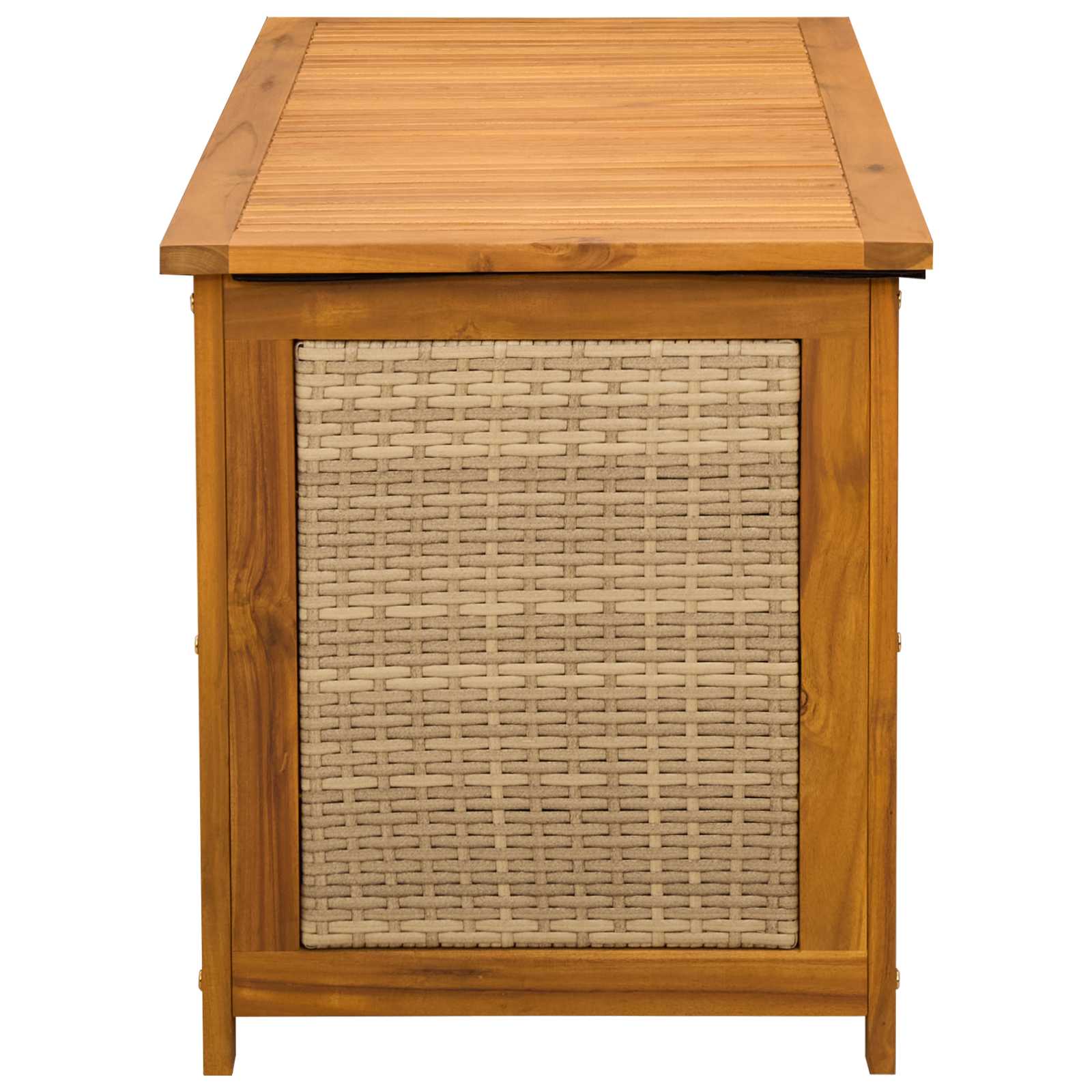 Garden Storage Box 185 L Solid Acacia Wood 113 x 50 x 56 cm