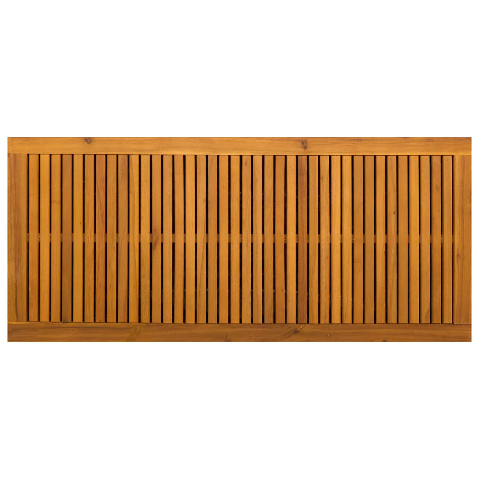 Garden Storage Box 185 L Solid Acacia Wood 113 x 50 x 56 cm
