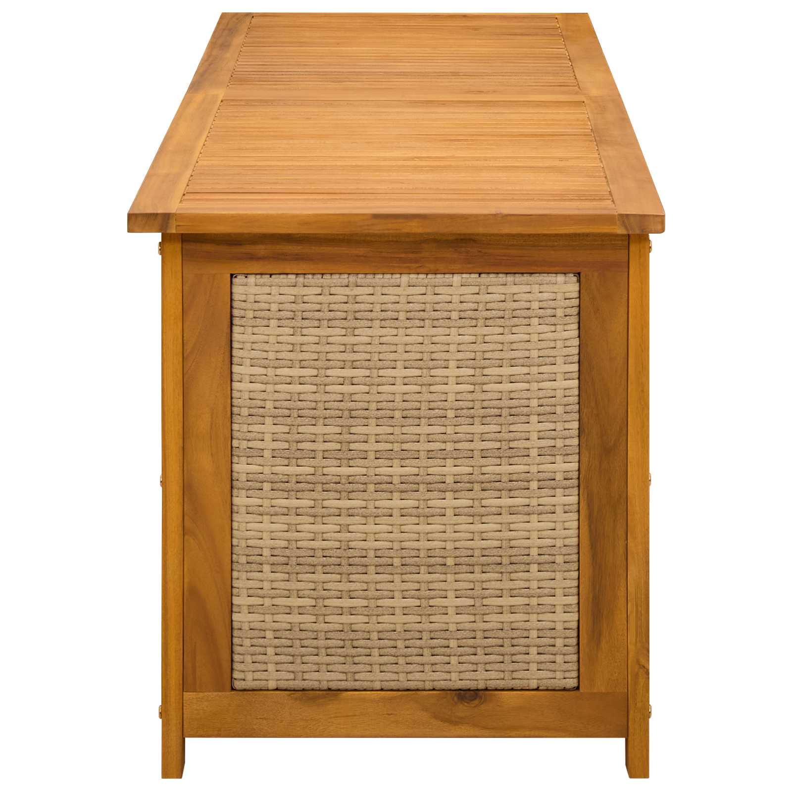 Garden Storage Box 185 L Solid Acacia Wood 150 x 50 x 56 cm