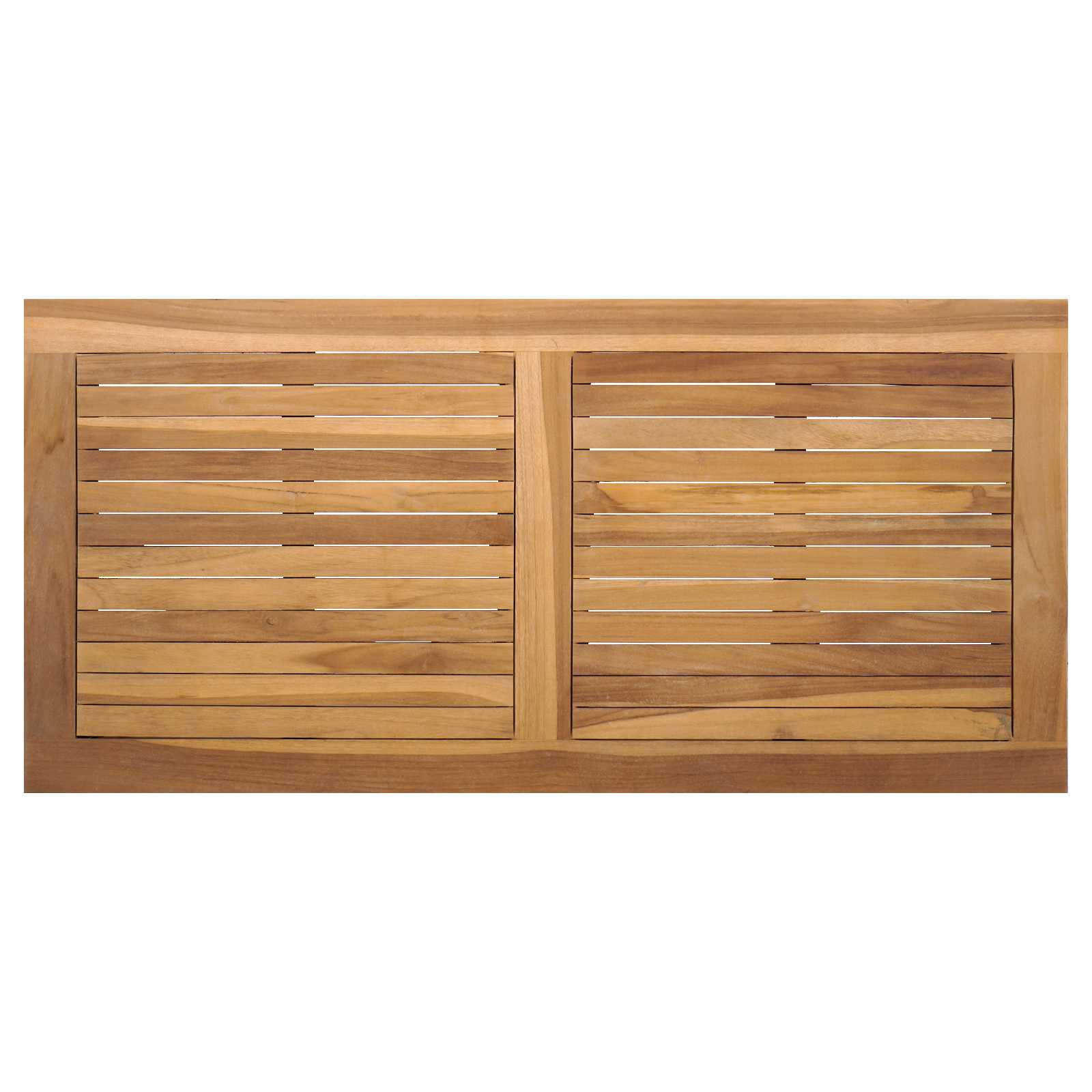 Garden Sofa Set 3 pcs Natural Solid Teak Wood