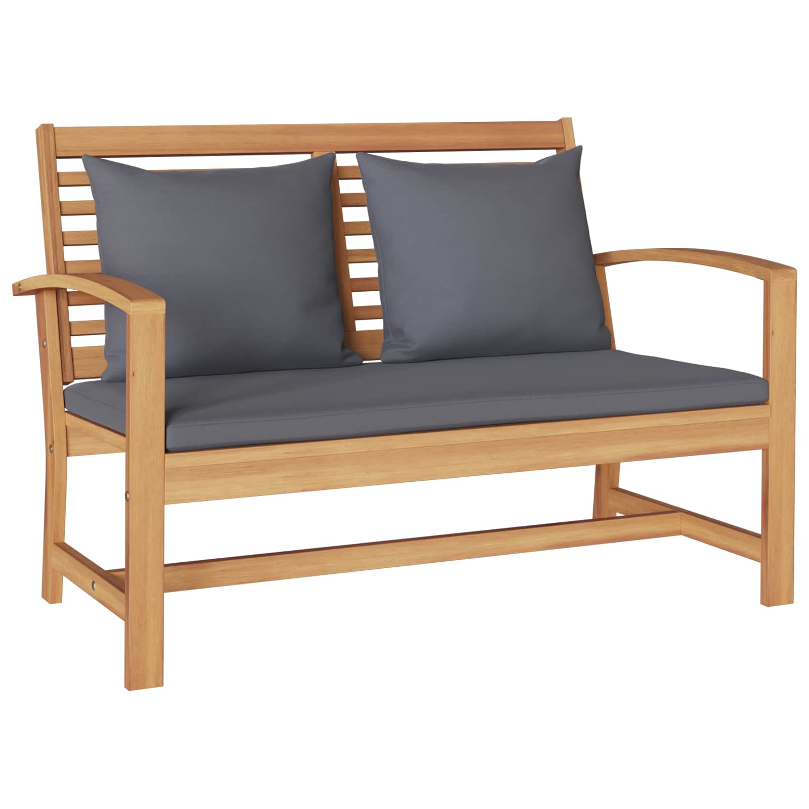 Garden Sofa Set 5 pcs Natural Solid Teak Wood