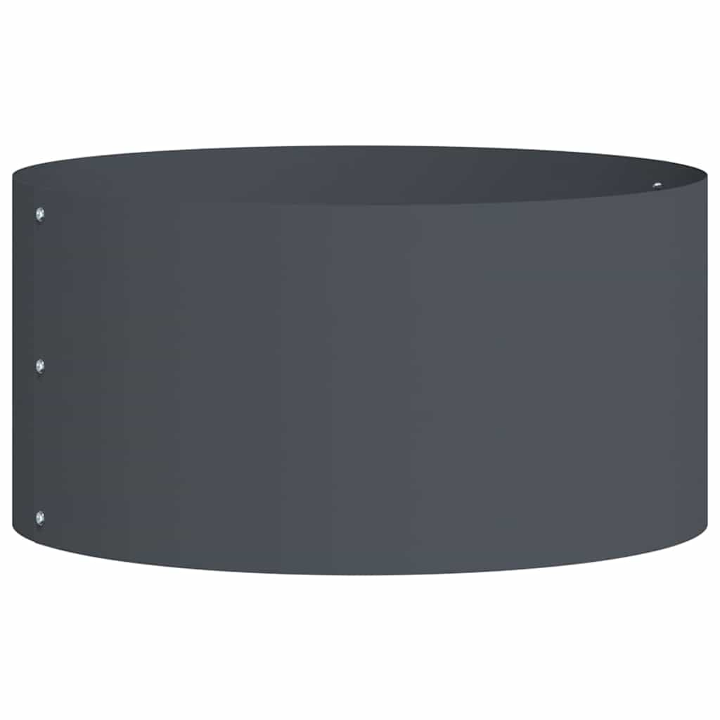 Planter Ring Anthracite 40 x 40 x 20 cm Cold-rolled Steel