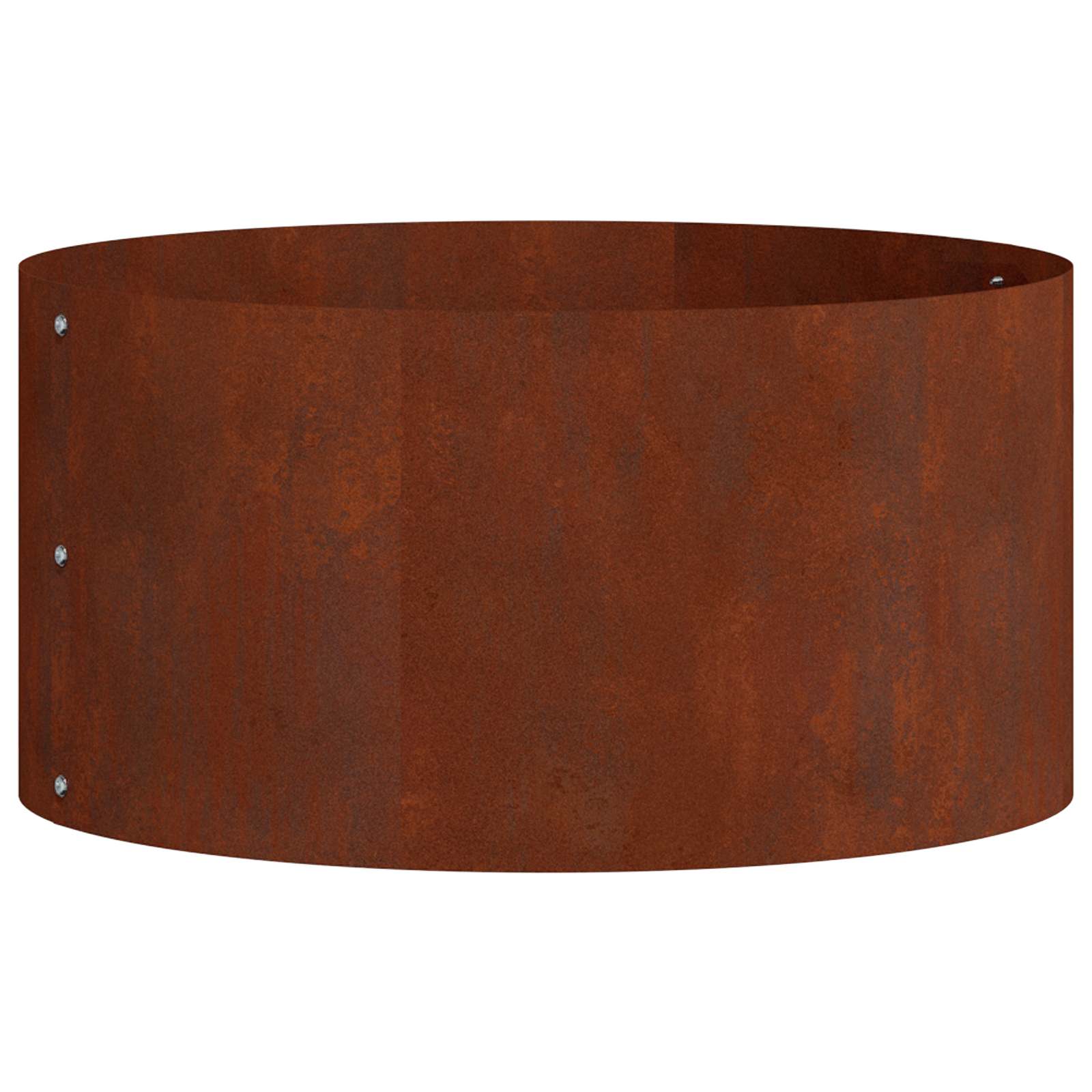 Planter Ring 5 pcs Rusty 40 x 40 x 20 cm Weathering Steel