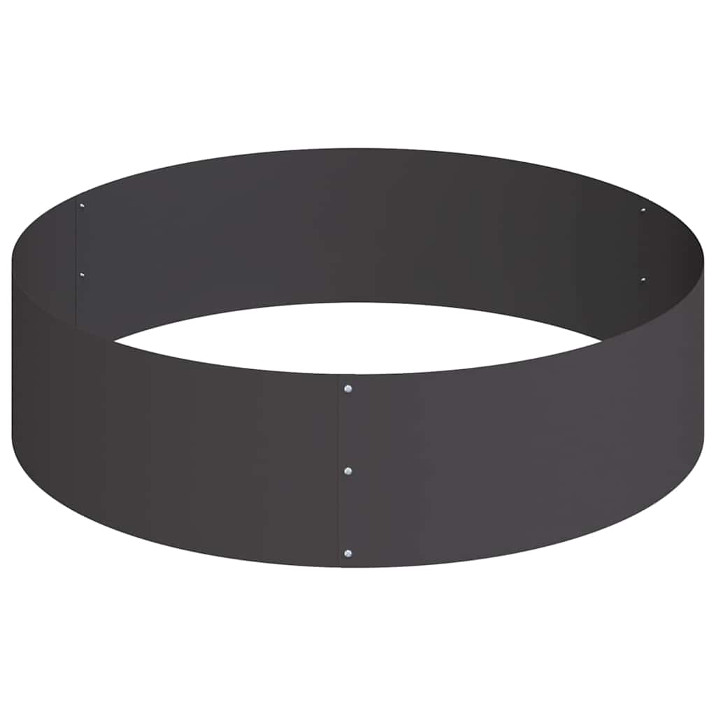 Garden Planter Black 120 x 120 x 20 cm Cold-rolled Steel