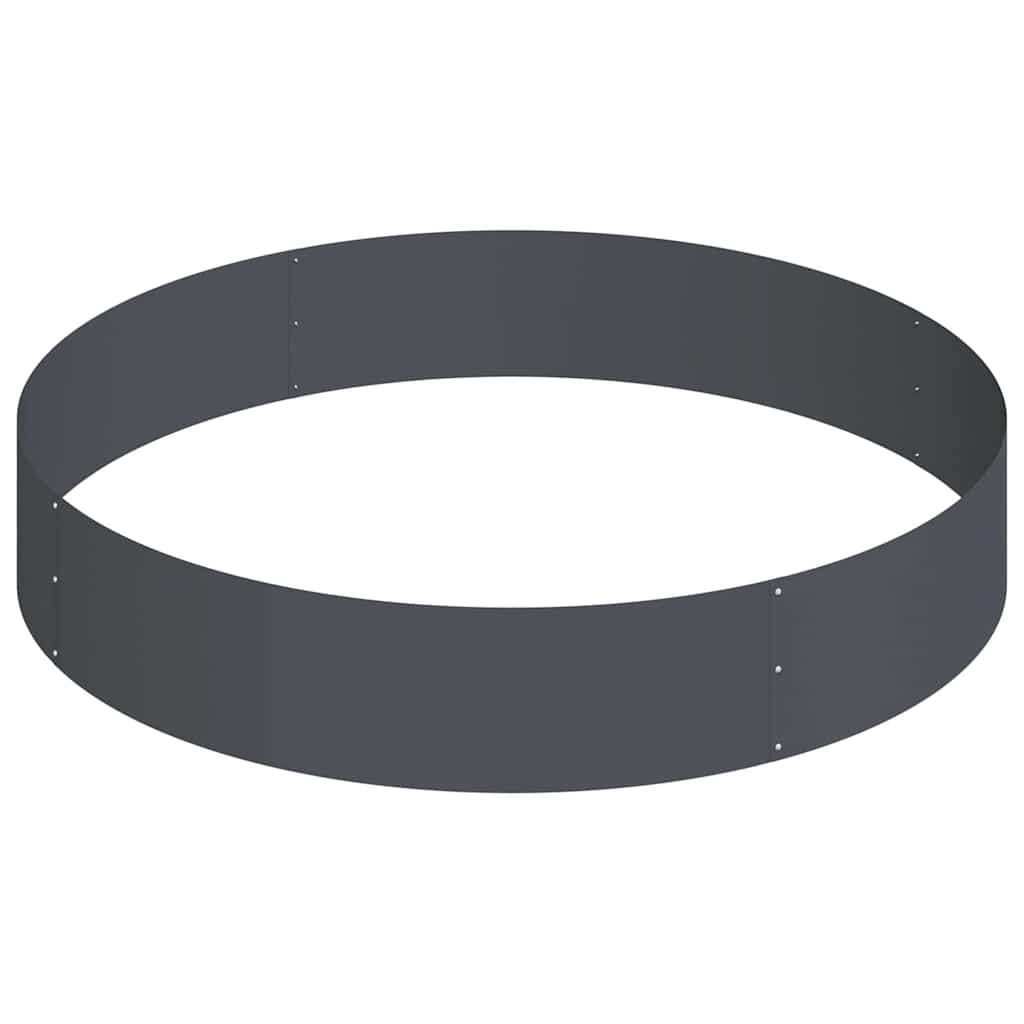 Garden Planter Anthracite 120 x 120 x 20 cm Cold-rolled Steel