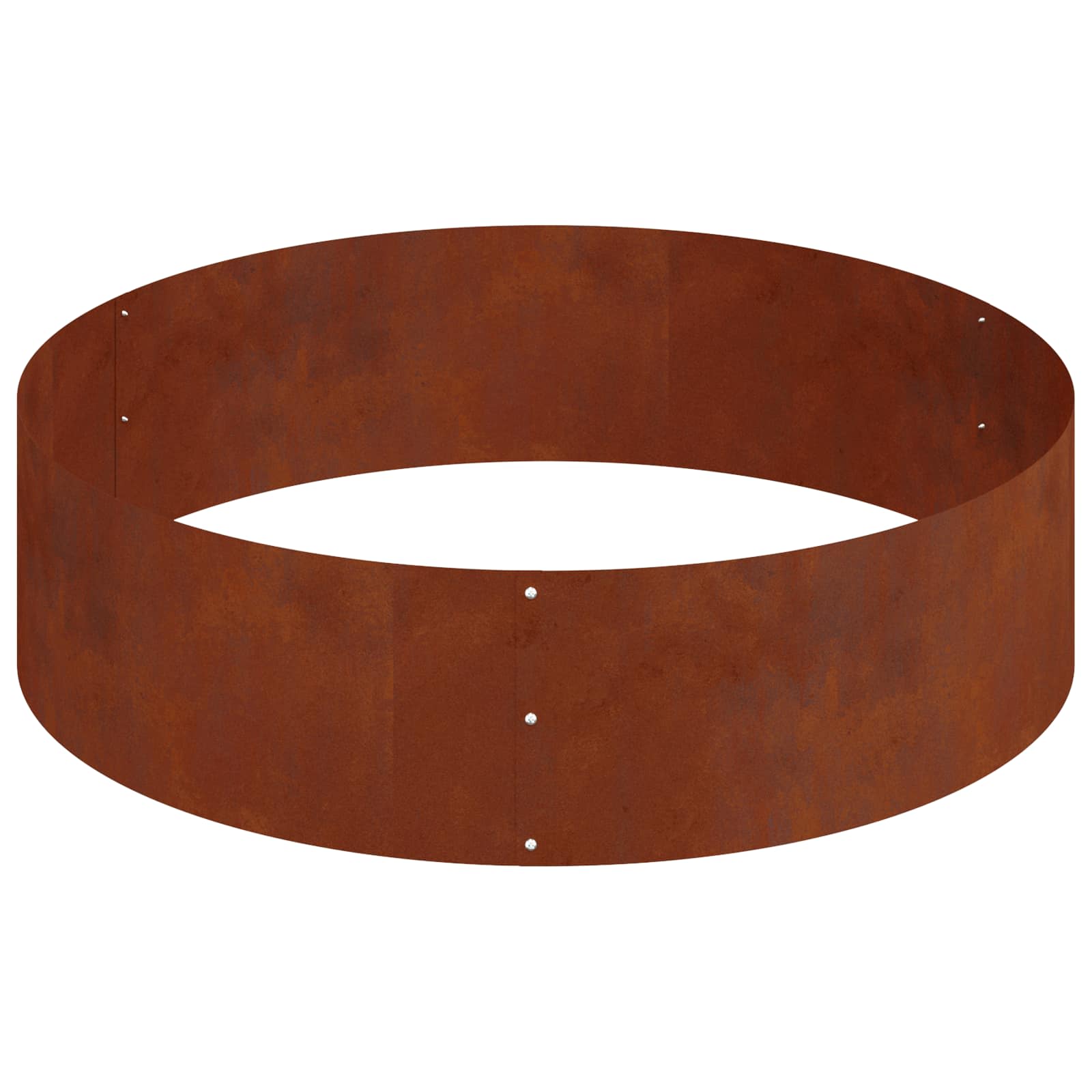 Garden Planter Rusty 120 x 120 x 20 cm Weathering Steel