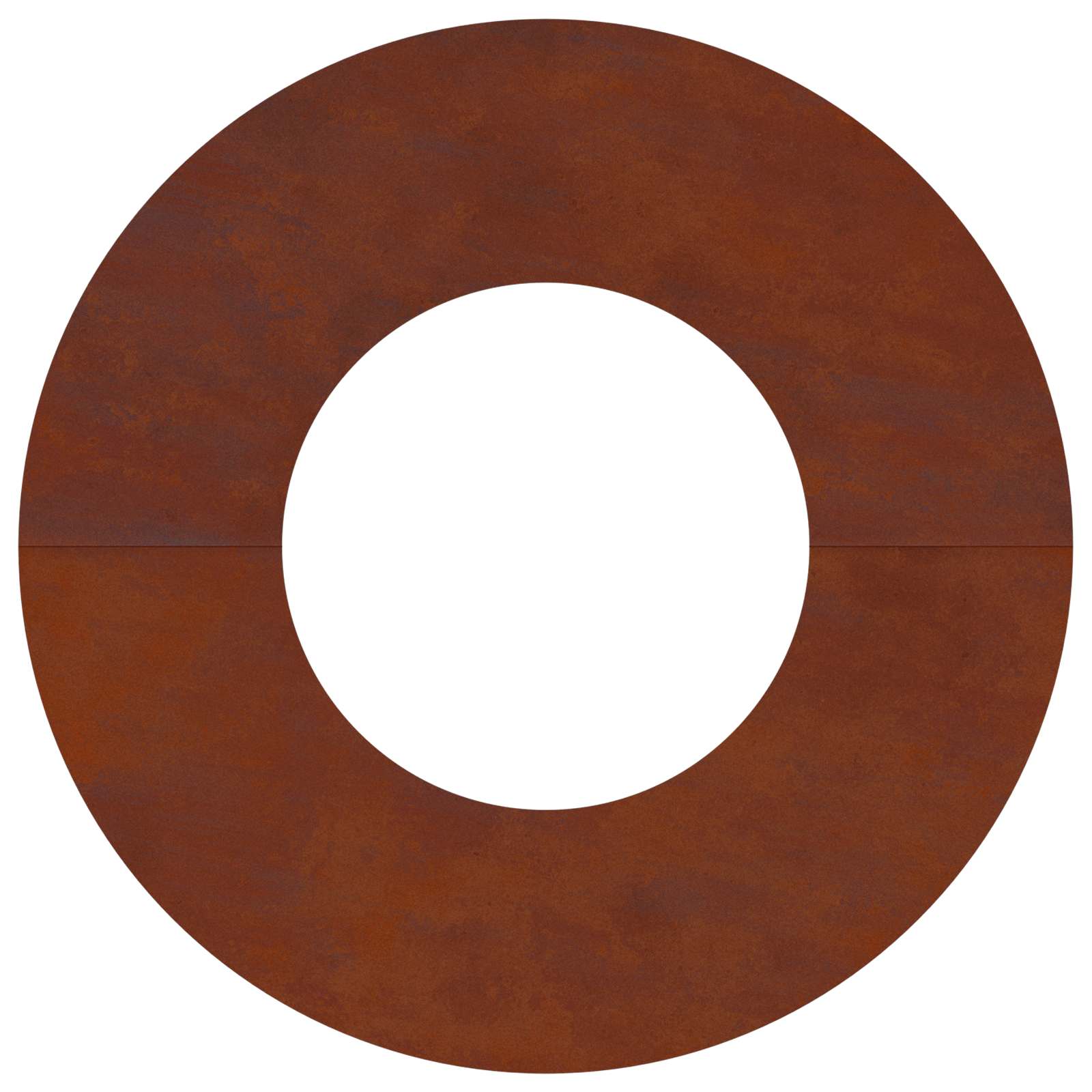 suitable for Flat Tree Ring Brown Ø30 / 60 cm Weathering Steel