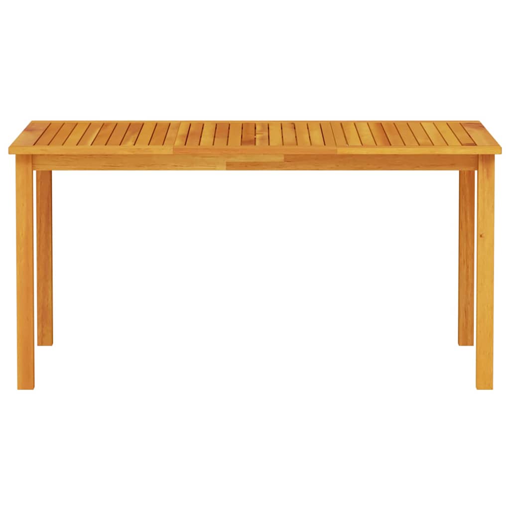 Garden Dining Set 5 pcs Brown Solid Acacia Wood