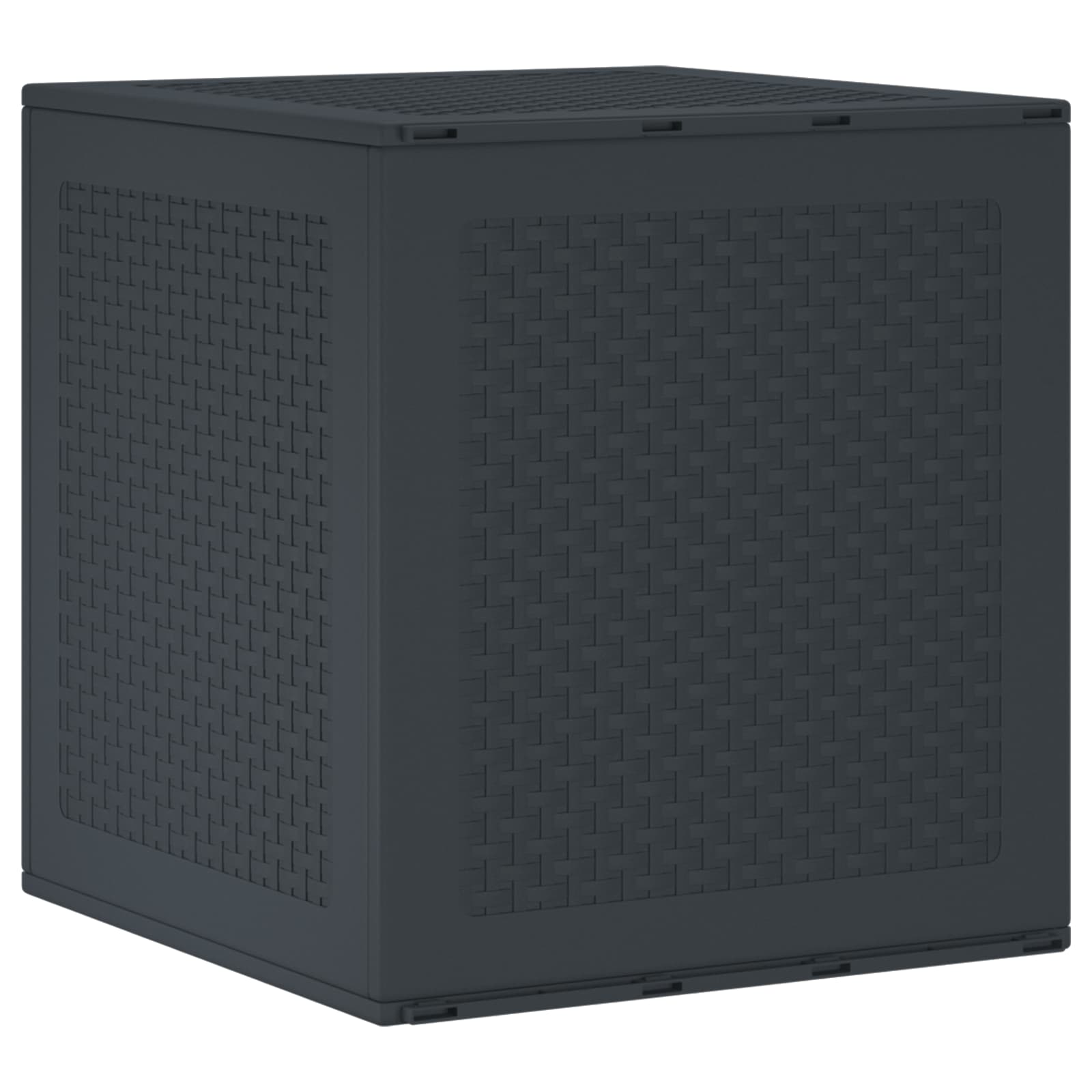 Storage Box Anthracite 55 x 53 x 57 cm Polypropylene