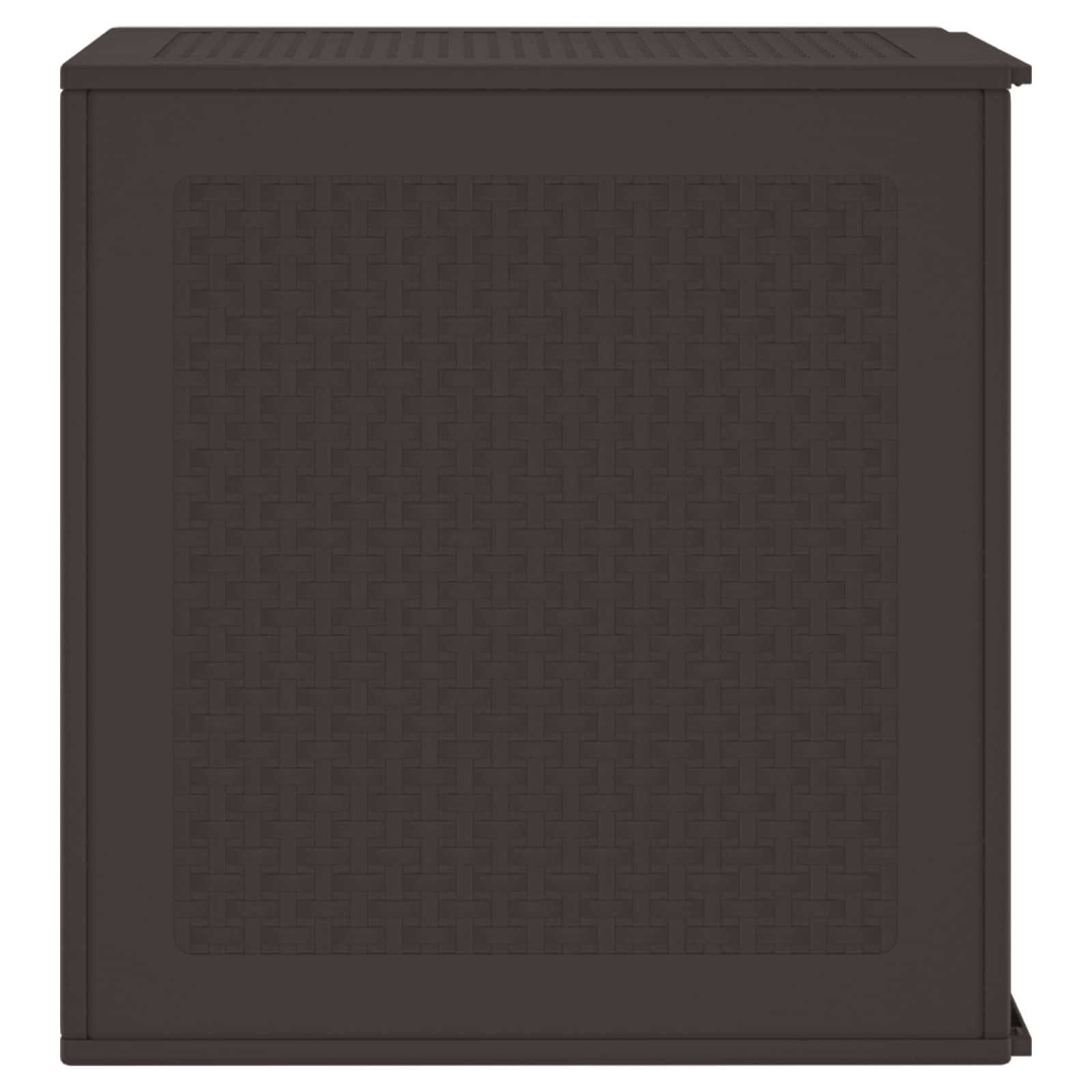 Storage Box with Storage Brown 55 x 53 x 57 cm Polypropylene