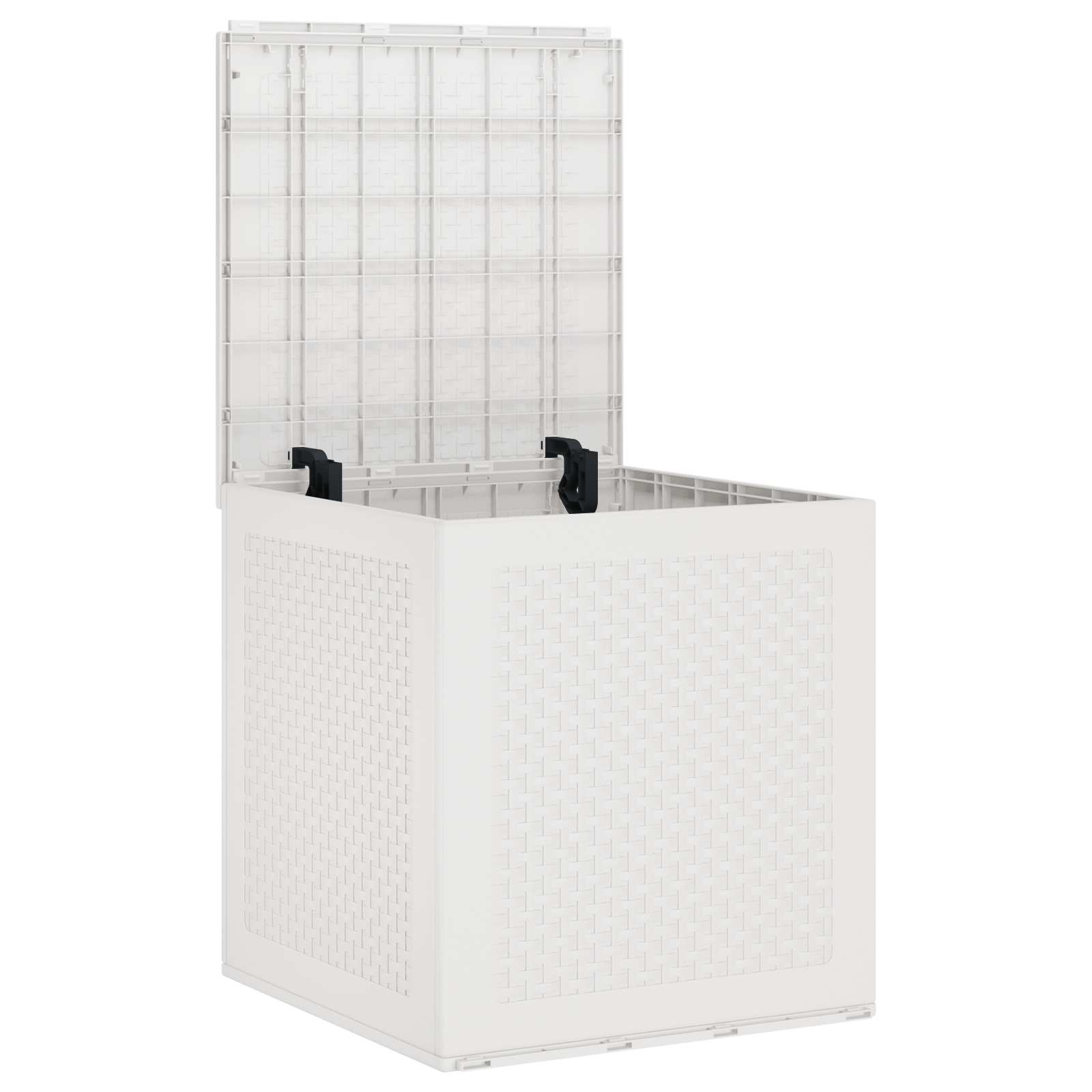 Storage Box with Storage White 55 x 53 x 57 cm Polypropylene