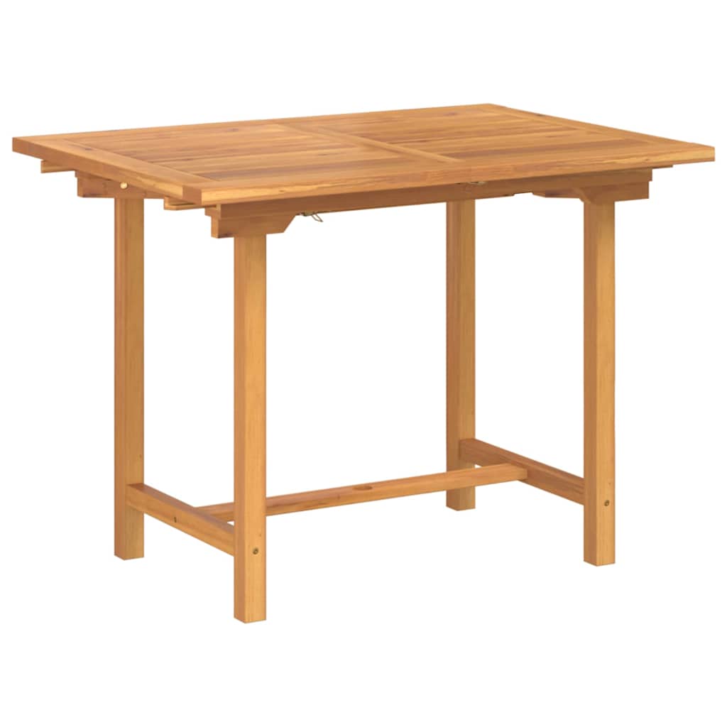 Garden Dining Set 7 pcs Brown Solid Teak Wood