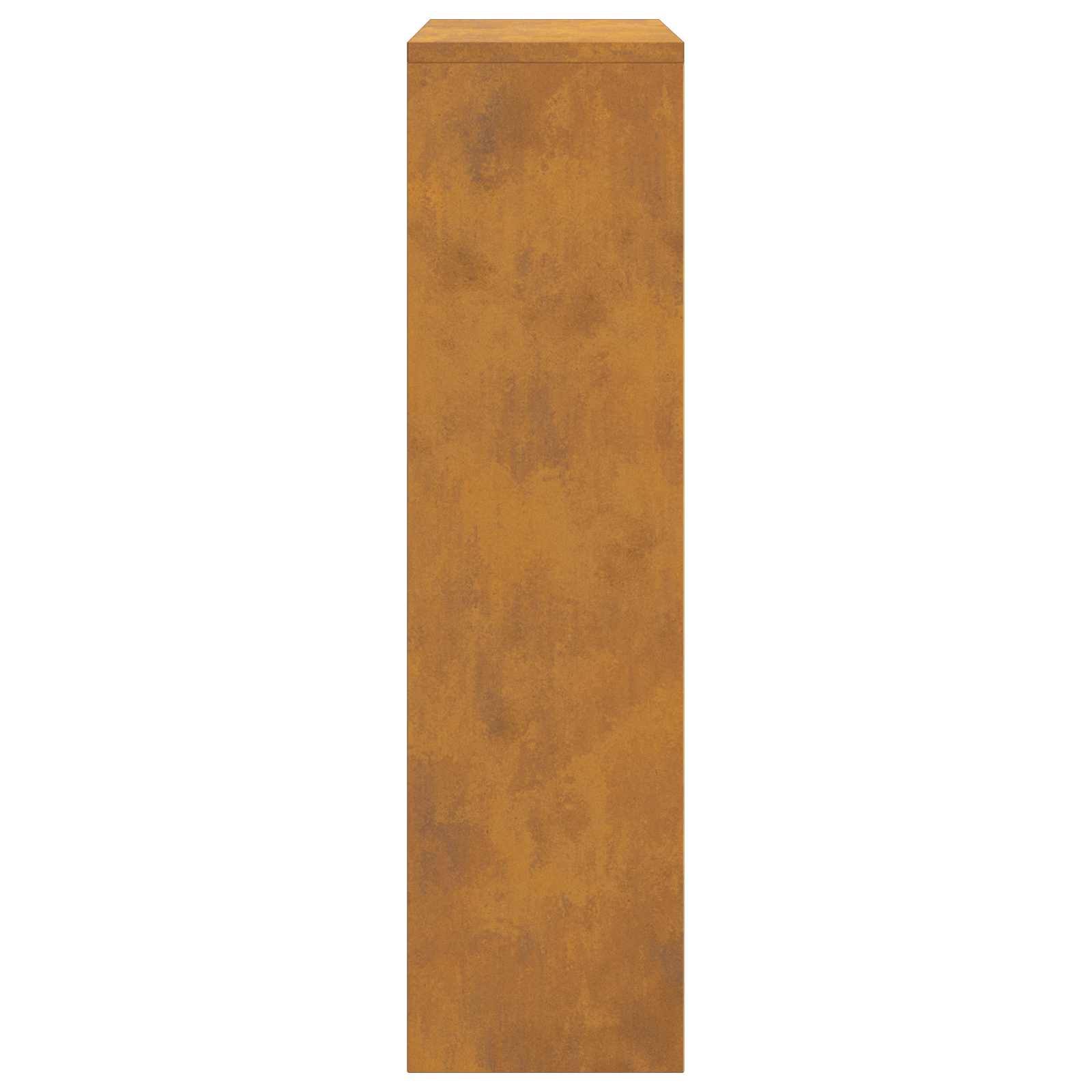 Parcel Drop Box Rusty 44 x 22 x 82 cm Weathering Steel